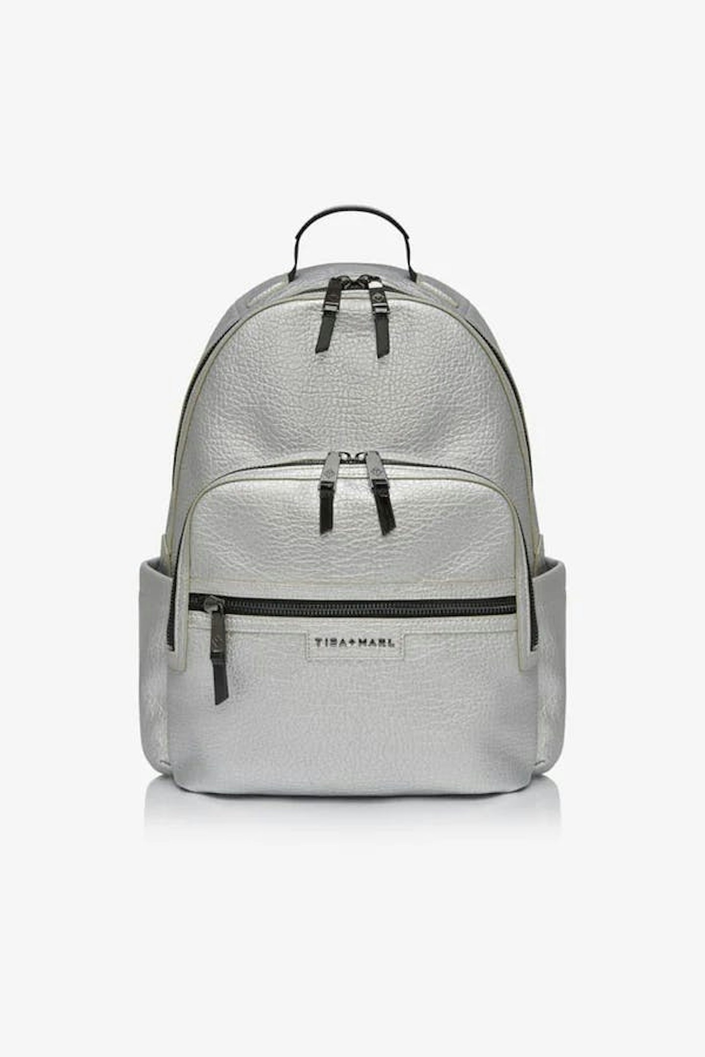 Elwood Twin Changing Backpack Silver