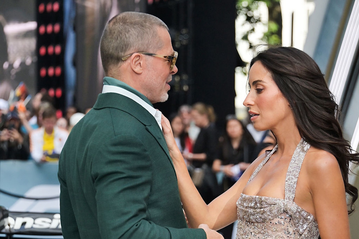 Brad Pitt and Ines de Ramon