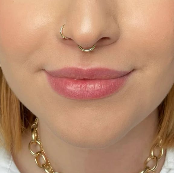 Buy Tiny Nose Stud W/ Diamond, Small Nostril Pin, Diamond Nose Stud, Dainty  Diamond Stud, Gold Nose Jewelry, 1mm Diamond, 3mm Disc, SKU 14 Online in  India - Etsy
