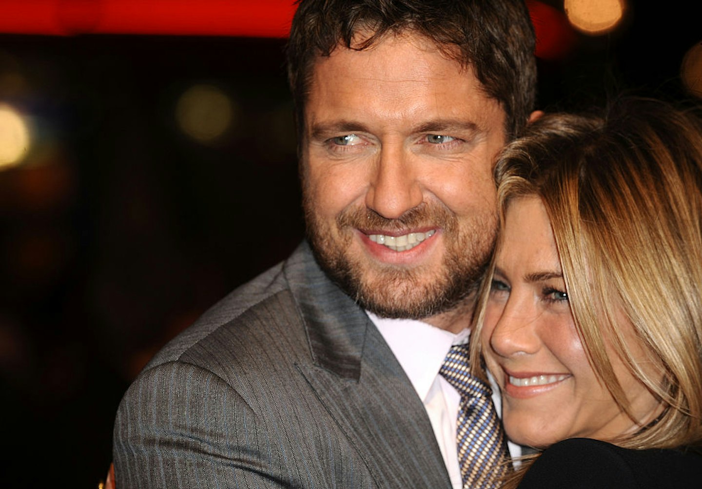 Jennifer Aniston and Gerrard Butler in 2010