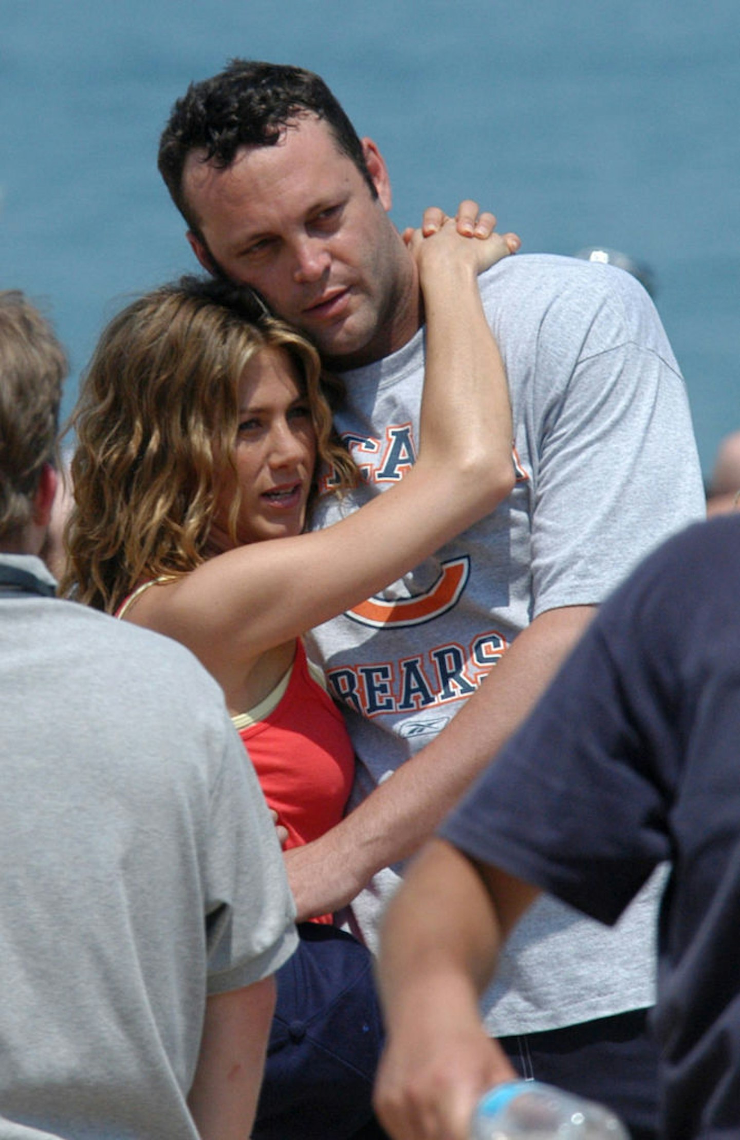 Jennifer Aniston and Vince Vaughn in 2005
