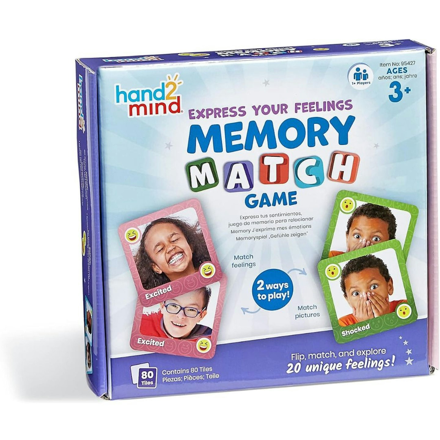 Learning Resources Express Your Feelings Memory Match Game
