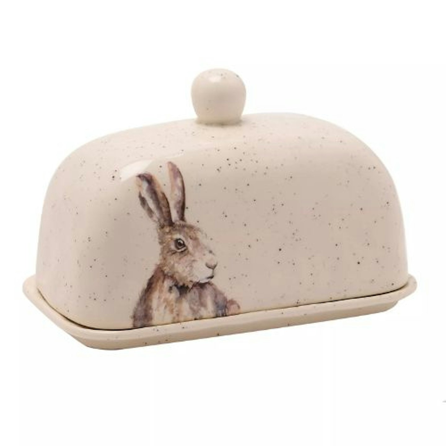 Meg Hawkins Butter Dish Hare