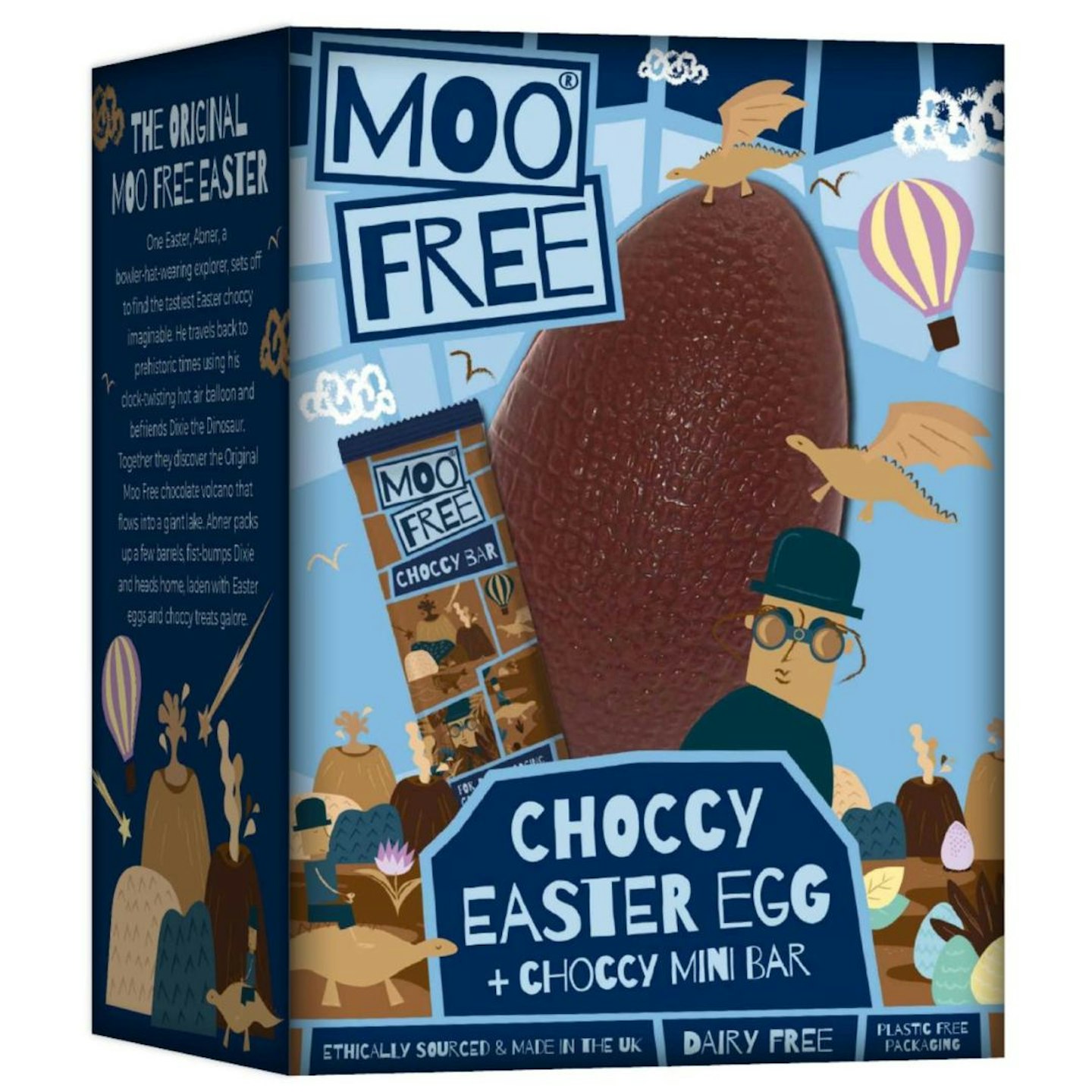 The best Easter eggs for kids: Moo Free Original Choccy Easter Egg with Choccy Mini Bar