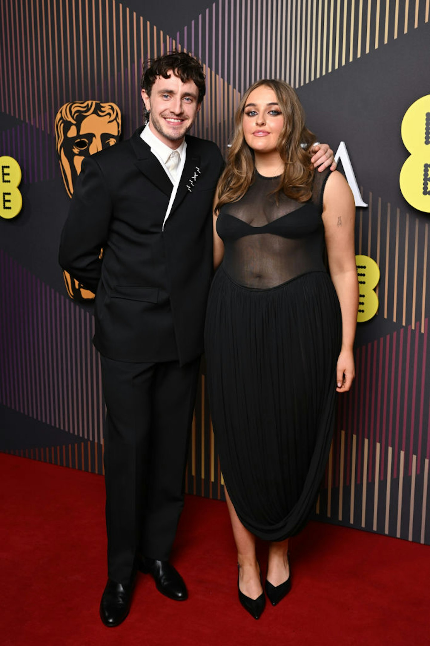Paul and Nell Mescal BAFTAs 2024