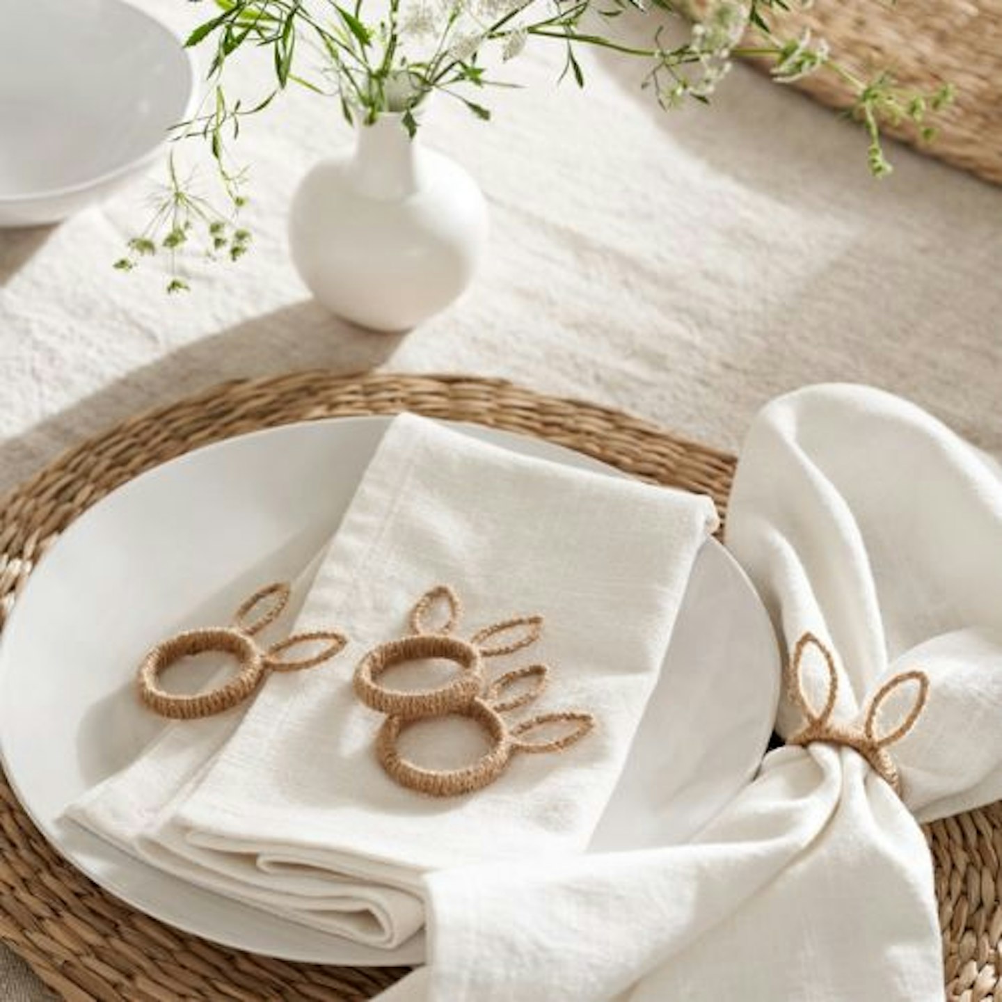 Bunny Napkin Rings – Set of 4