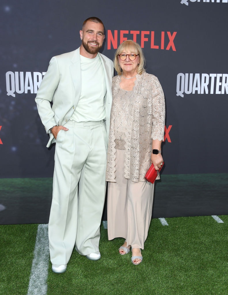Donna and Travis Kelce