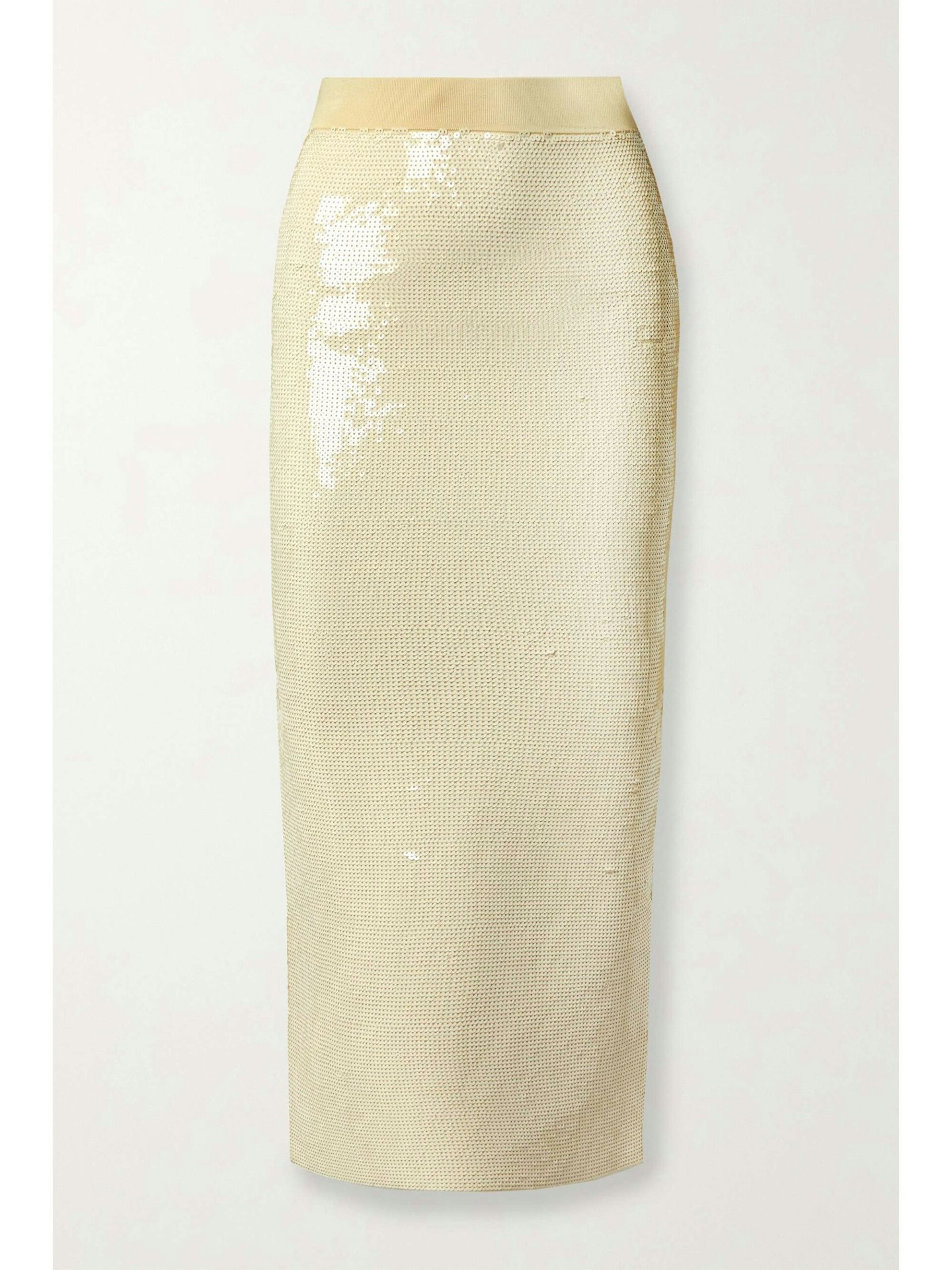A.L.C., Joan Sequinned Stretch-Knit Midi Skirt