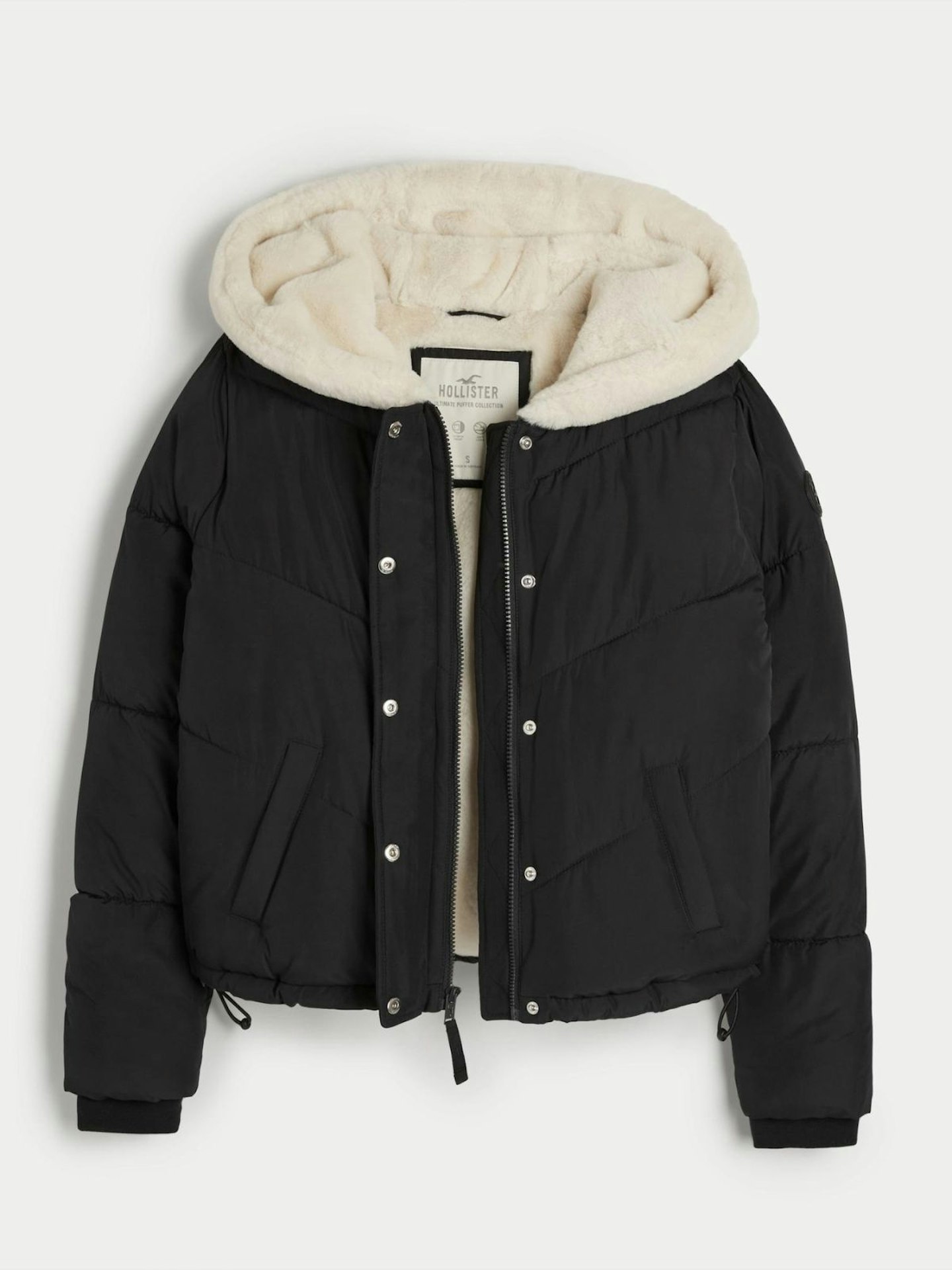 Hollister, Ultimate Faux Fur-Lined Puffer Jacket