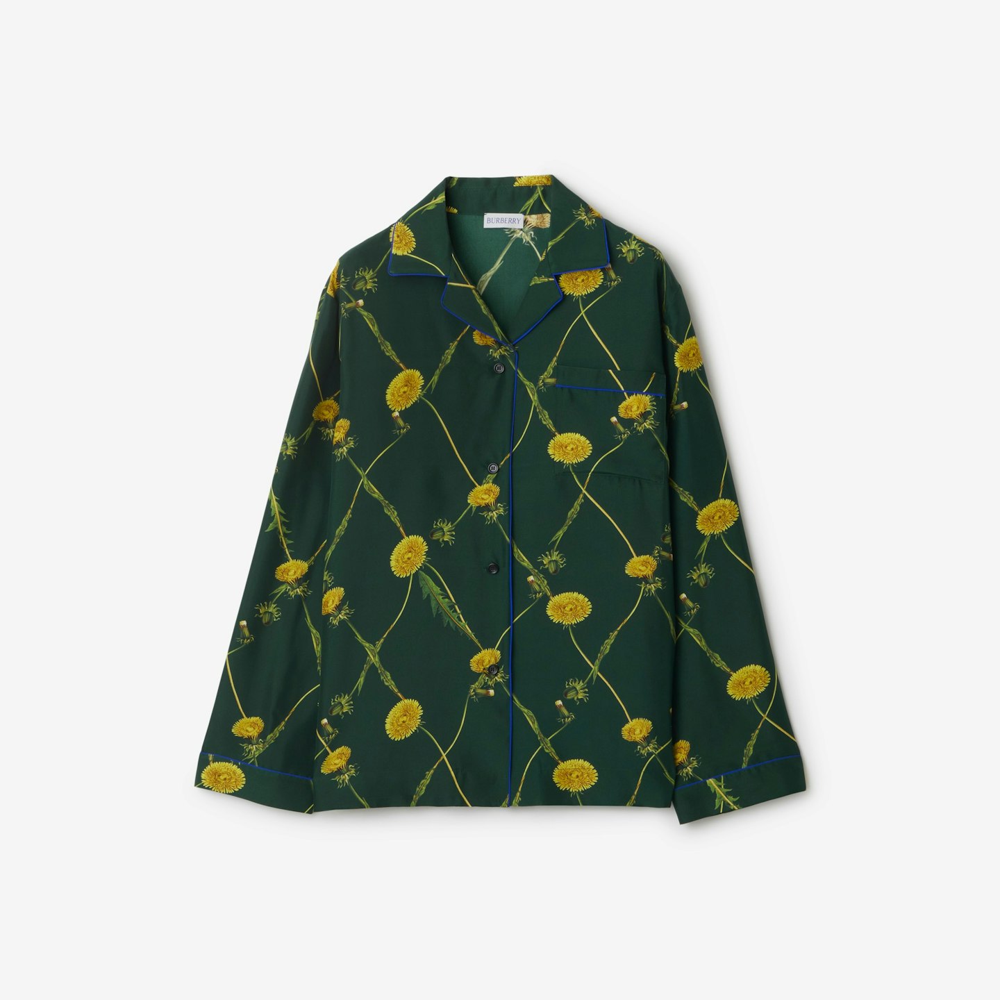Burberry, Dandelion Silk Pyjama Shirt