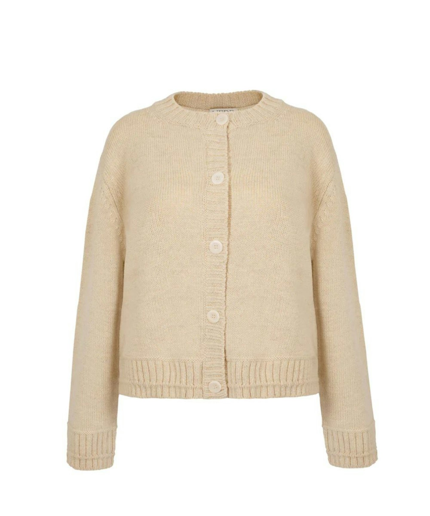 Herd Brampton Cardigan in Ecru