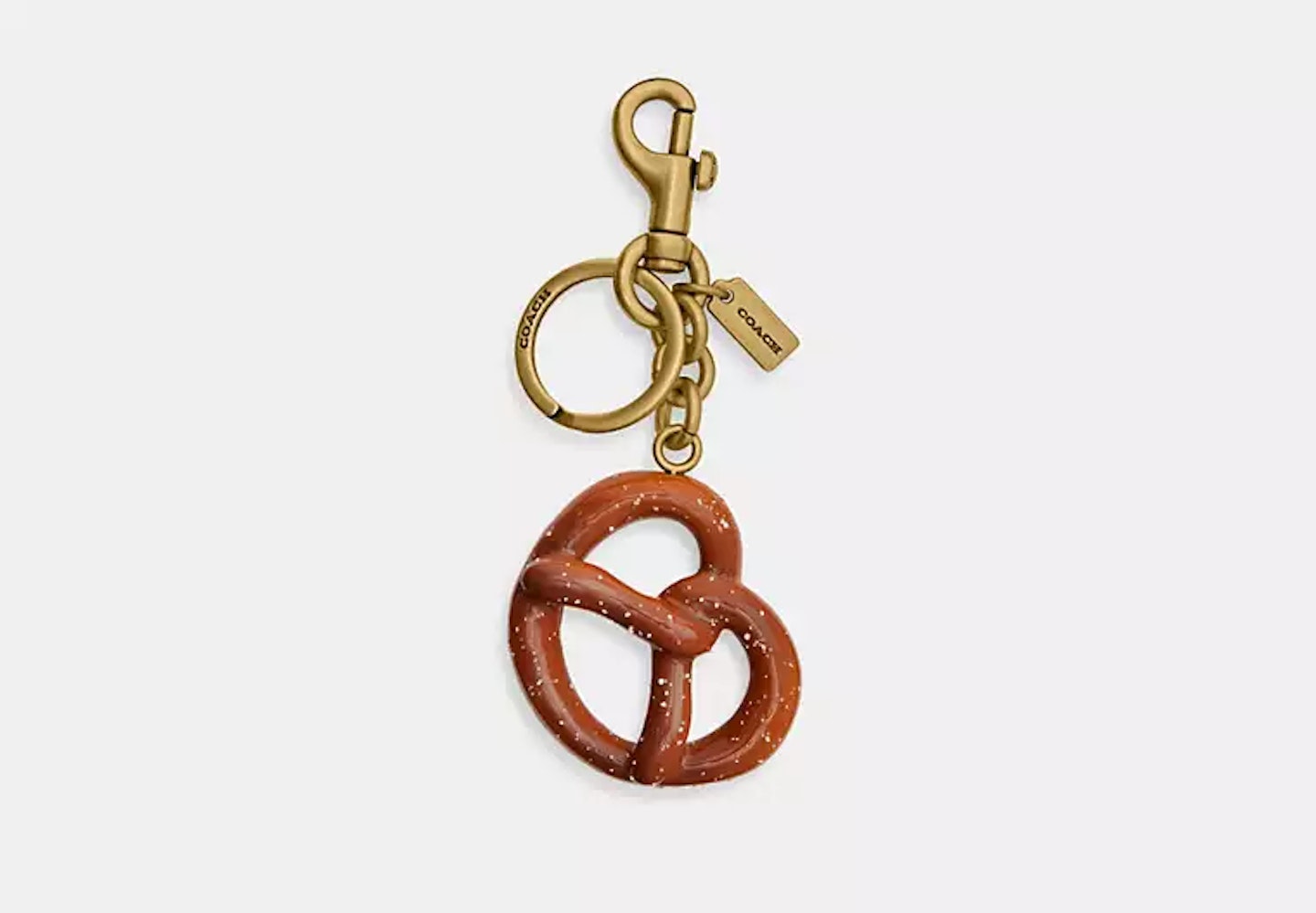 Coach Small Pretzel Bag Charm