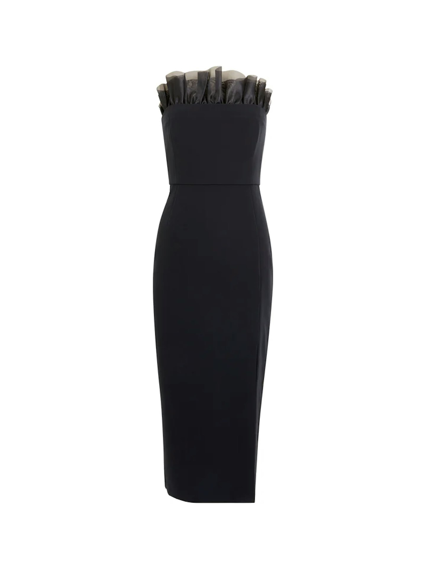french connection black tie dress 