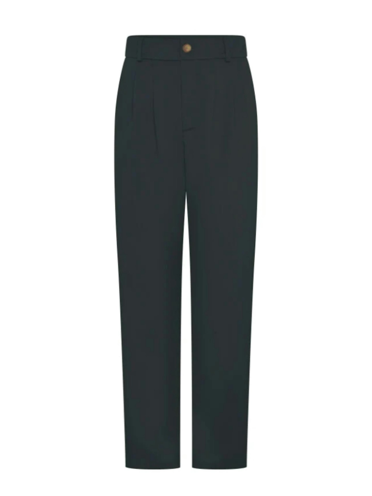 OMNES, Cinnamon Relaxed Trousers in Black