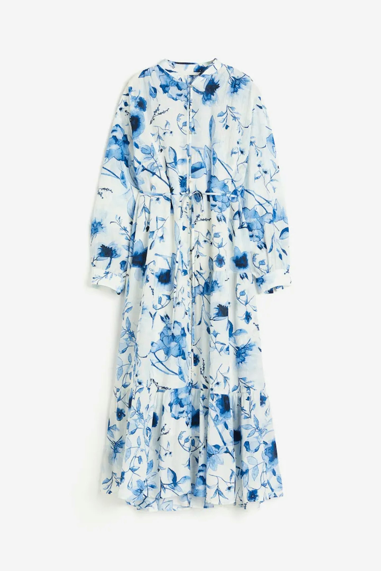 H&M, Oversized Crinkled Dress