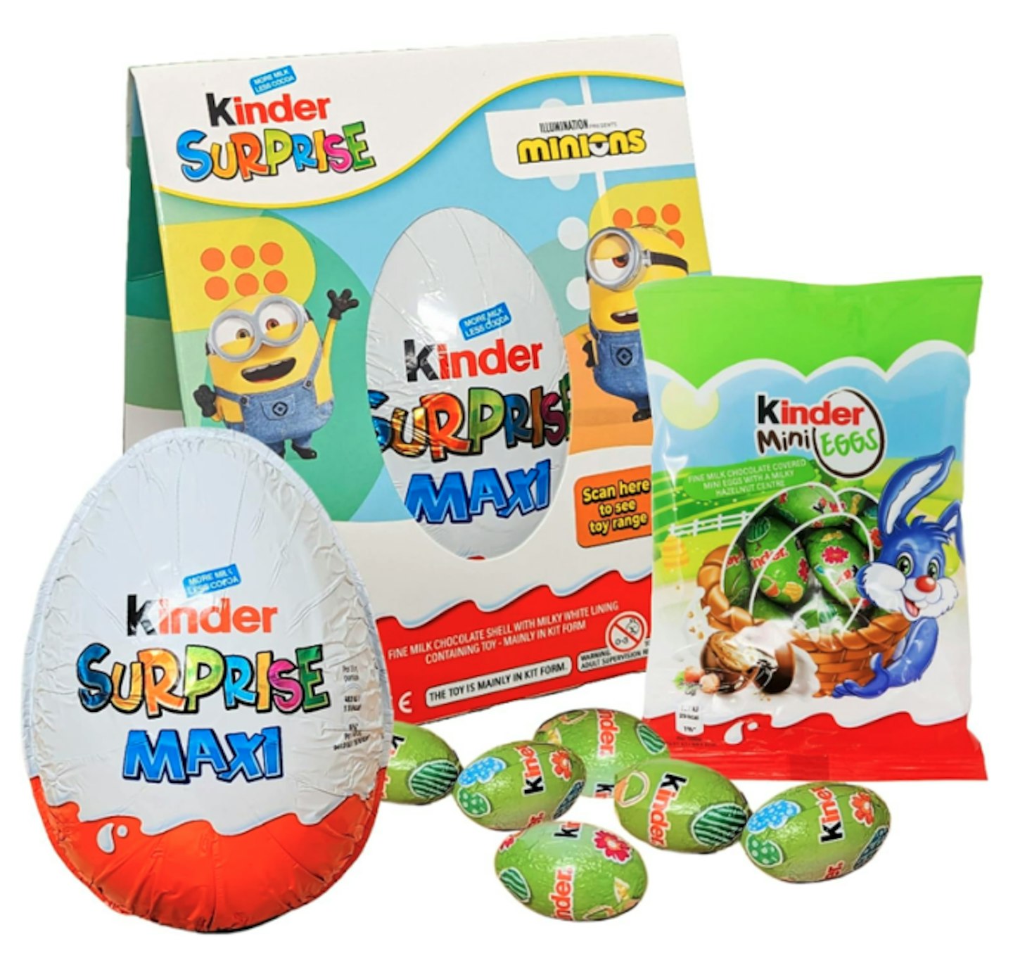 Kinder Maxi Easter Egg Minions Easter Egg with Toy