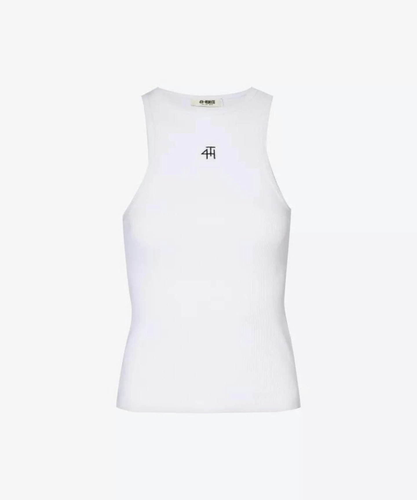 4th & Reckless Everyday Racer Logo-Embroidered Vest Top