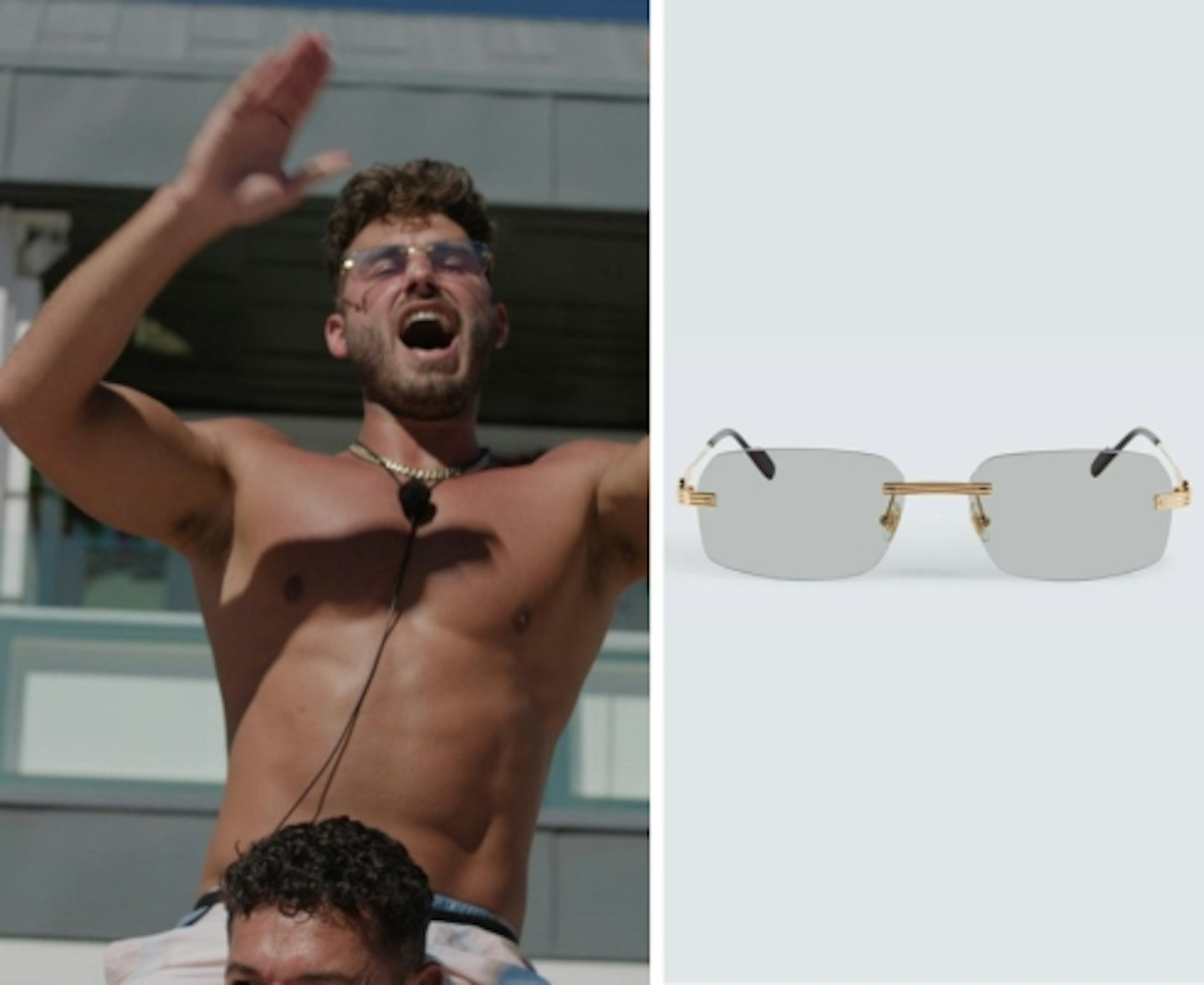 Joshua Ritchie's Tinted Sunglasses