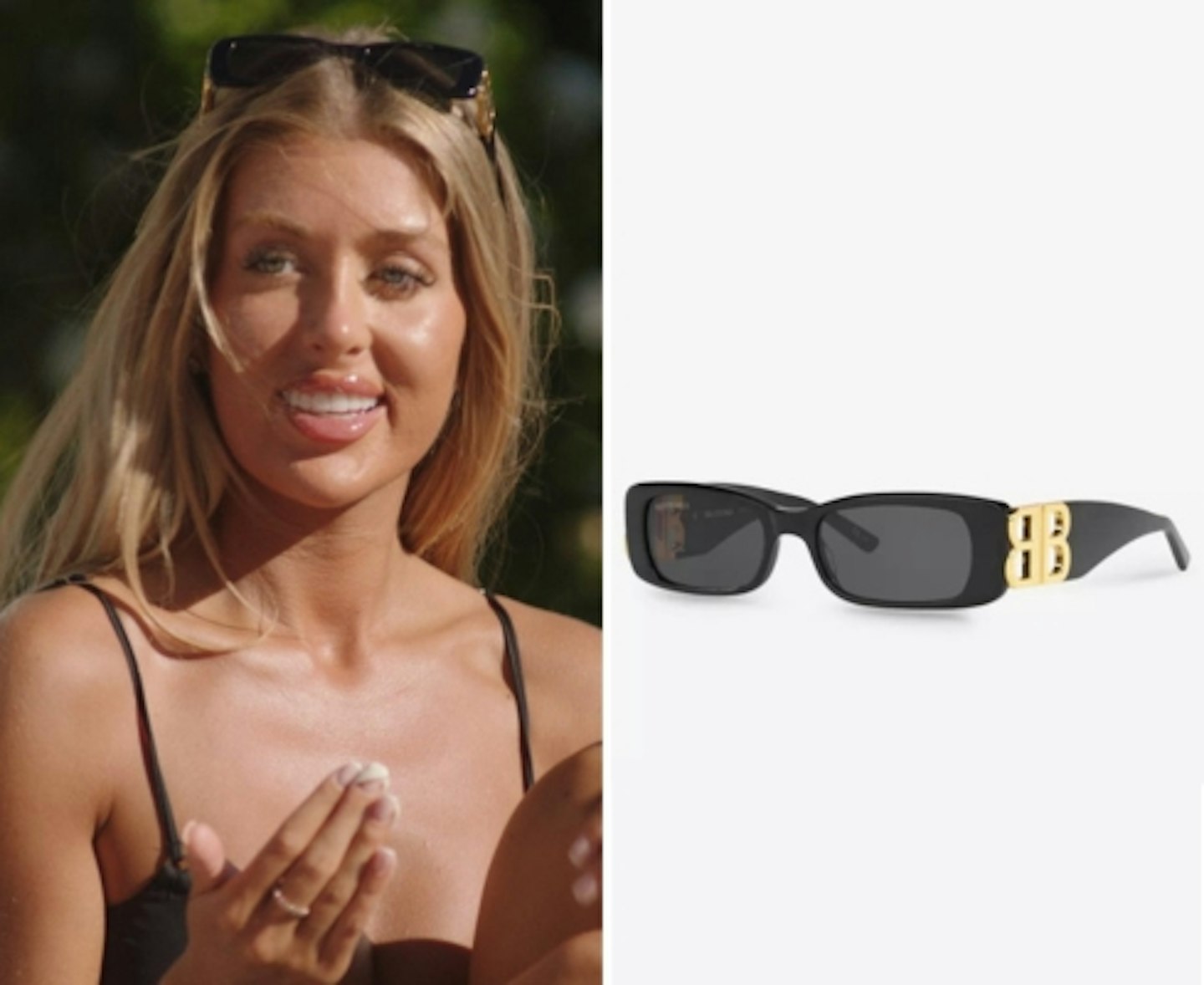 Jessica Gale's Balenciaga Sunglasses