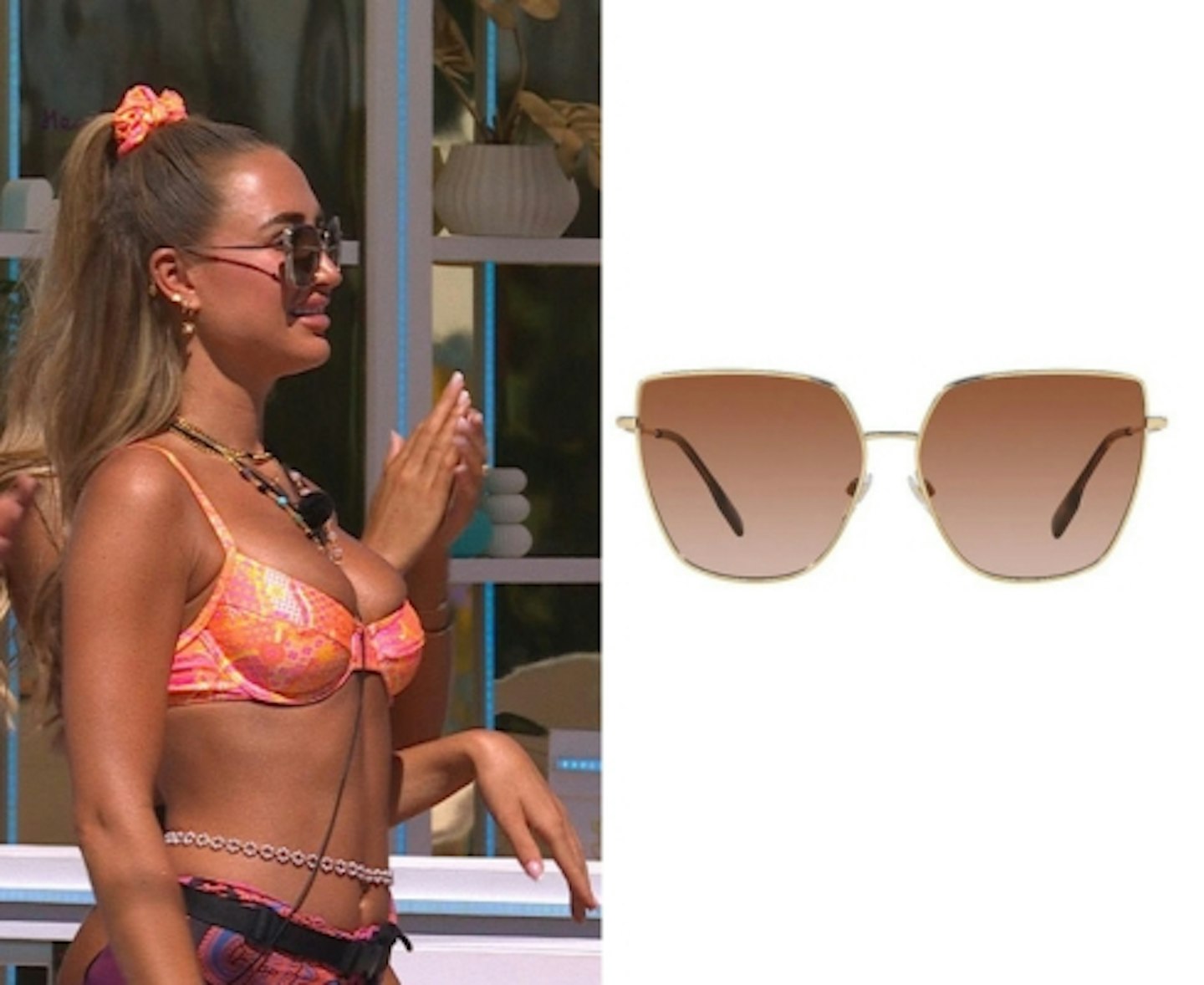 Georgia Harrison's Burberry Sunglasses