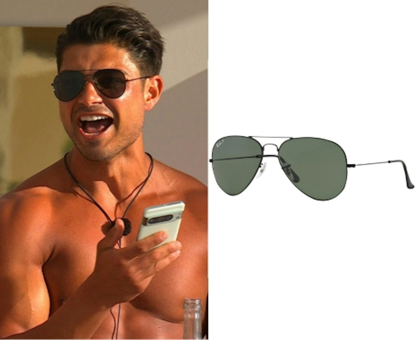 Anton Danyluk's Black Ray-Ban Sunglasses