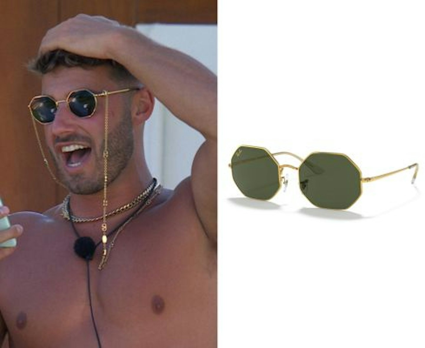 Joshua Ritchie's Octagonal Ray-Ban Sunglasses