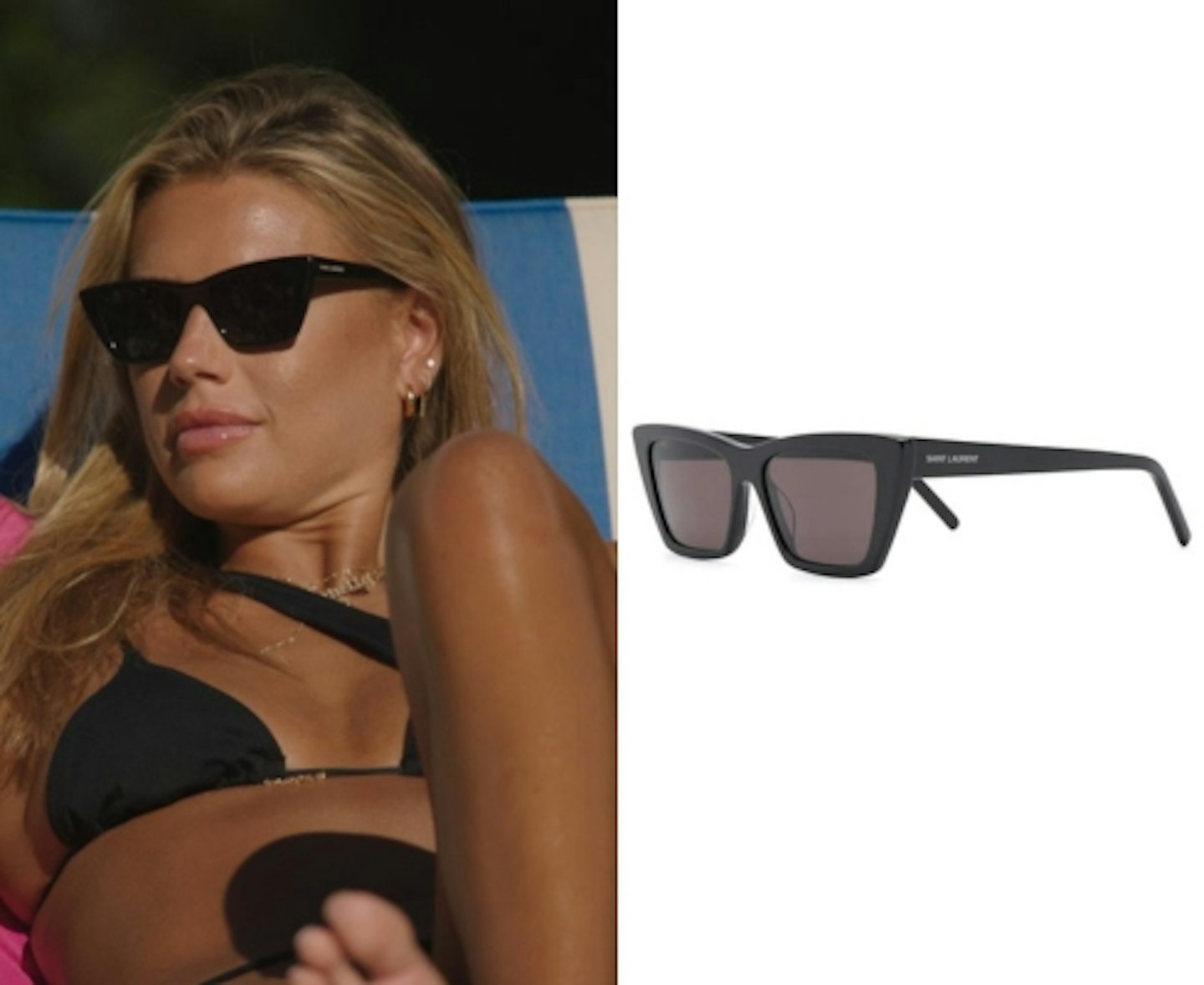 Arabella Chi's Saint Laurent Sunglasses