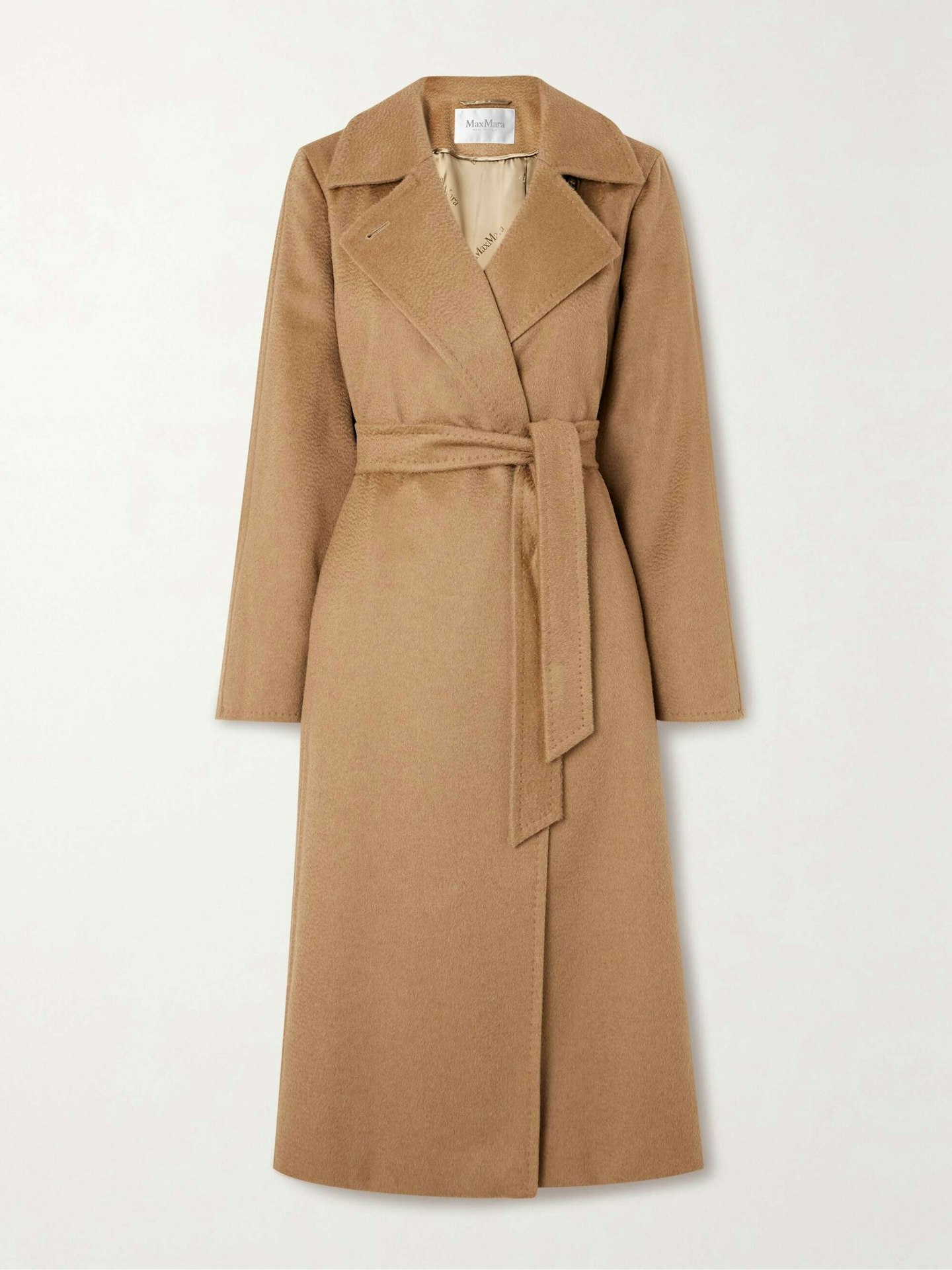 Max Mara, Manuela Icon Belted Camel Hair Coat