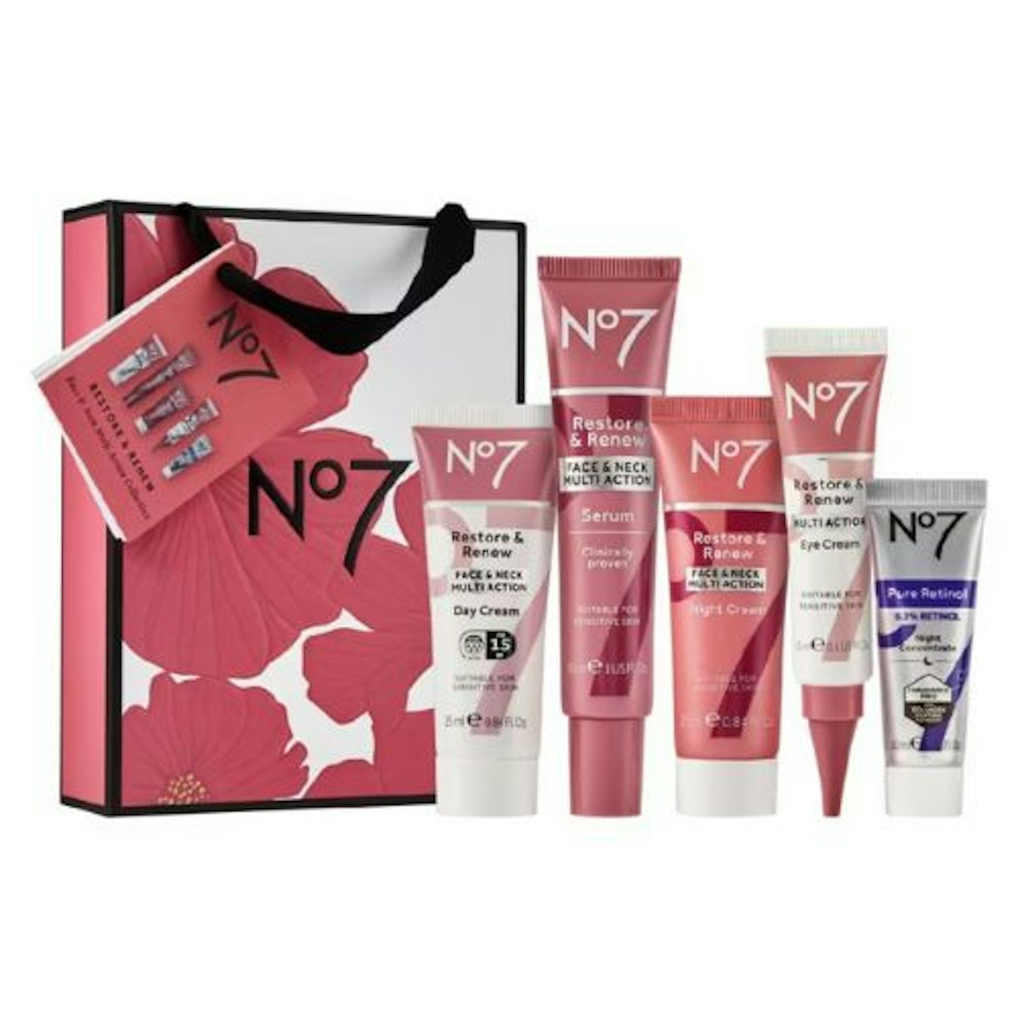 No7 Restore & Renew 5 Piece Gift Set Collection