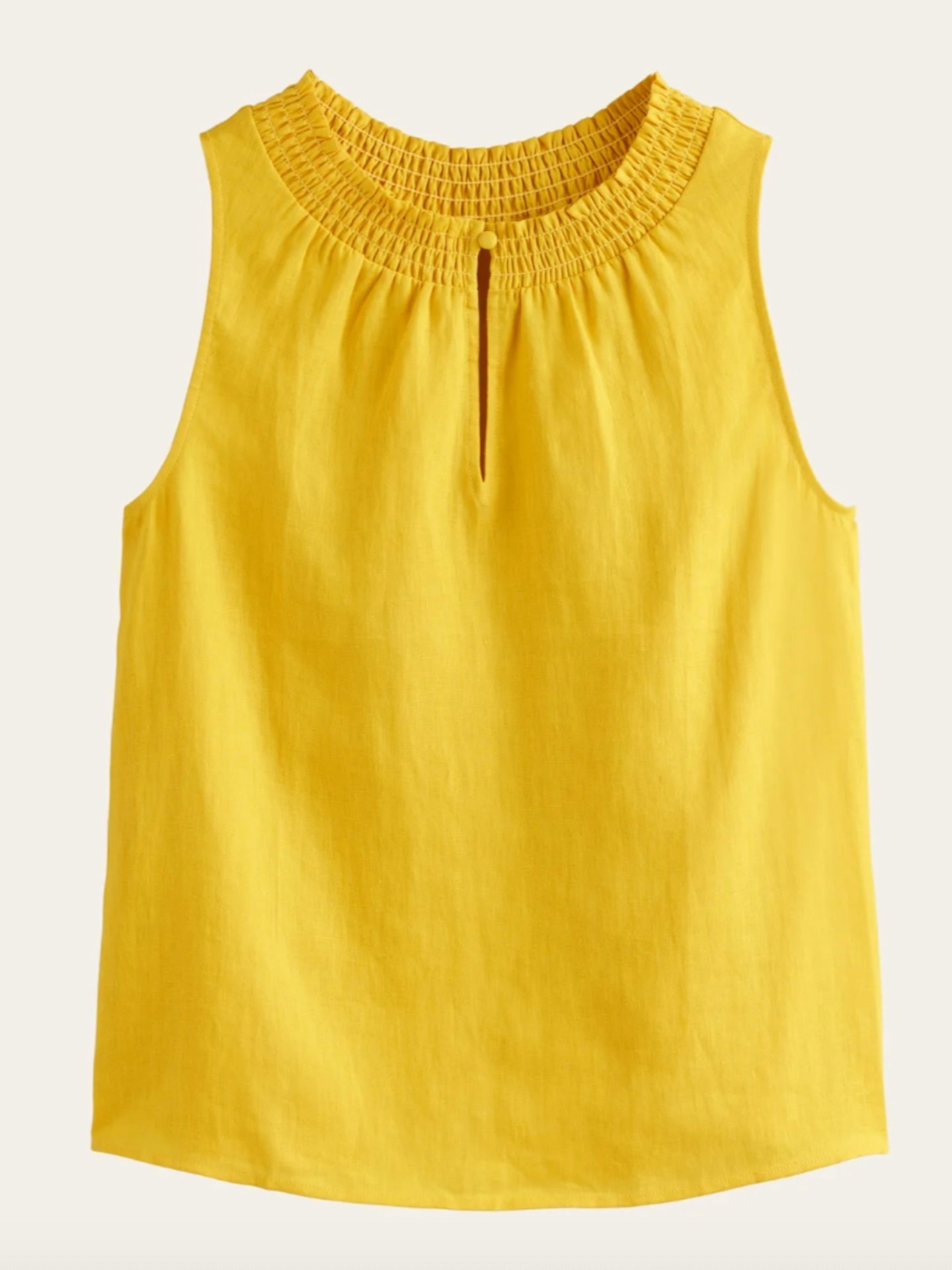 Boden, Georgia Linen Sleeveless Top