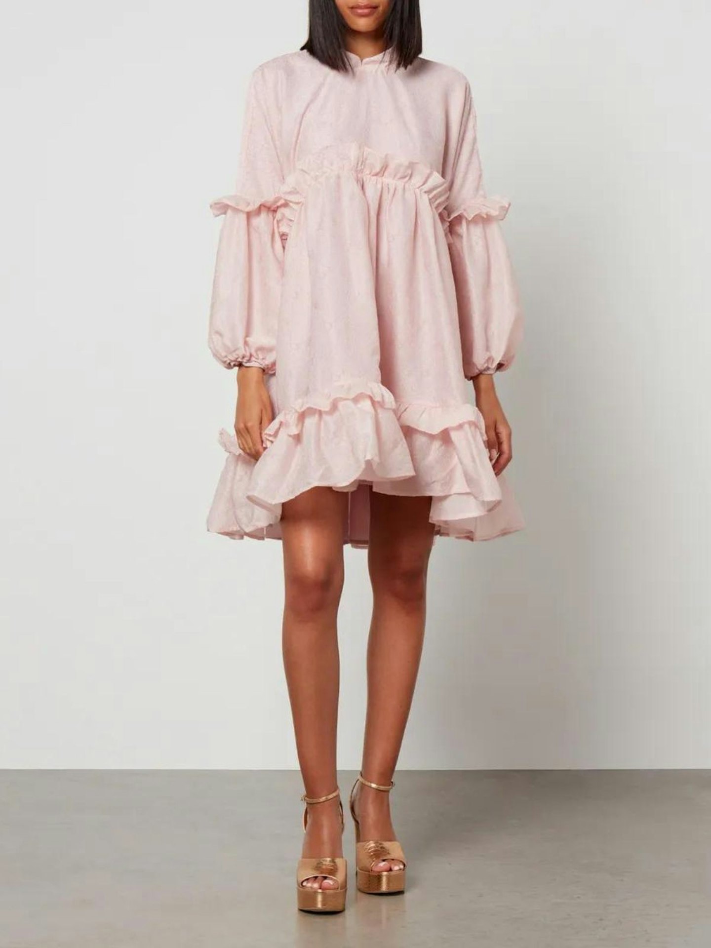 Sister Jane, Dream Scents Floral-Embroidered Organza Dress