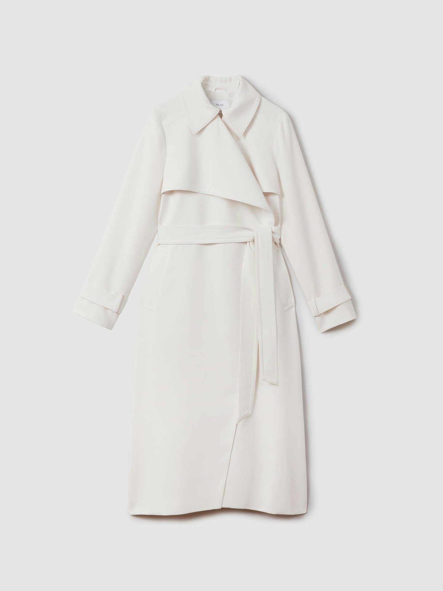 Reiss, Etta Double-Breasted Belted Trench Coat