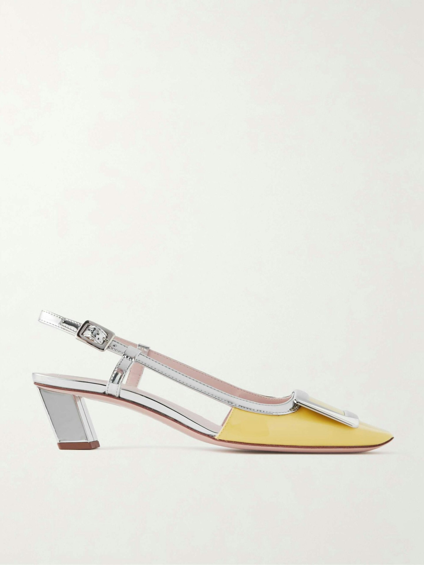 Roger Vivier, Belle Vivier Patent-Leather Slingback Pumps