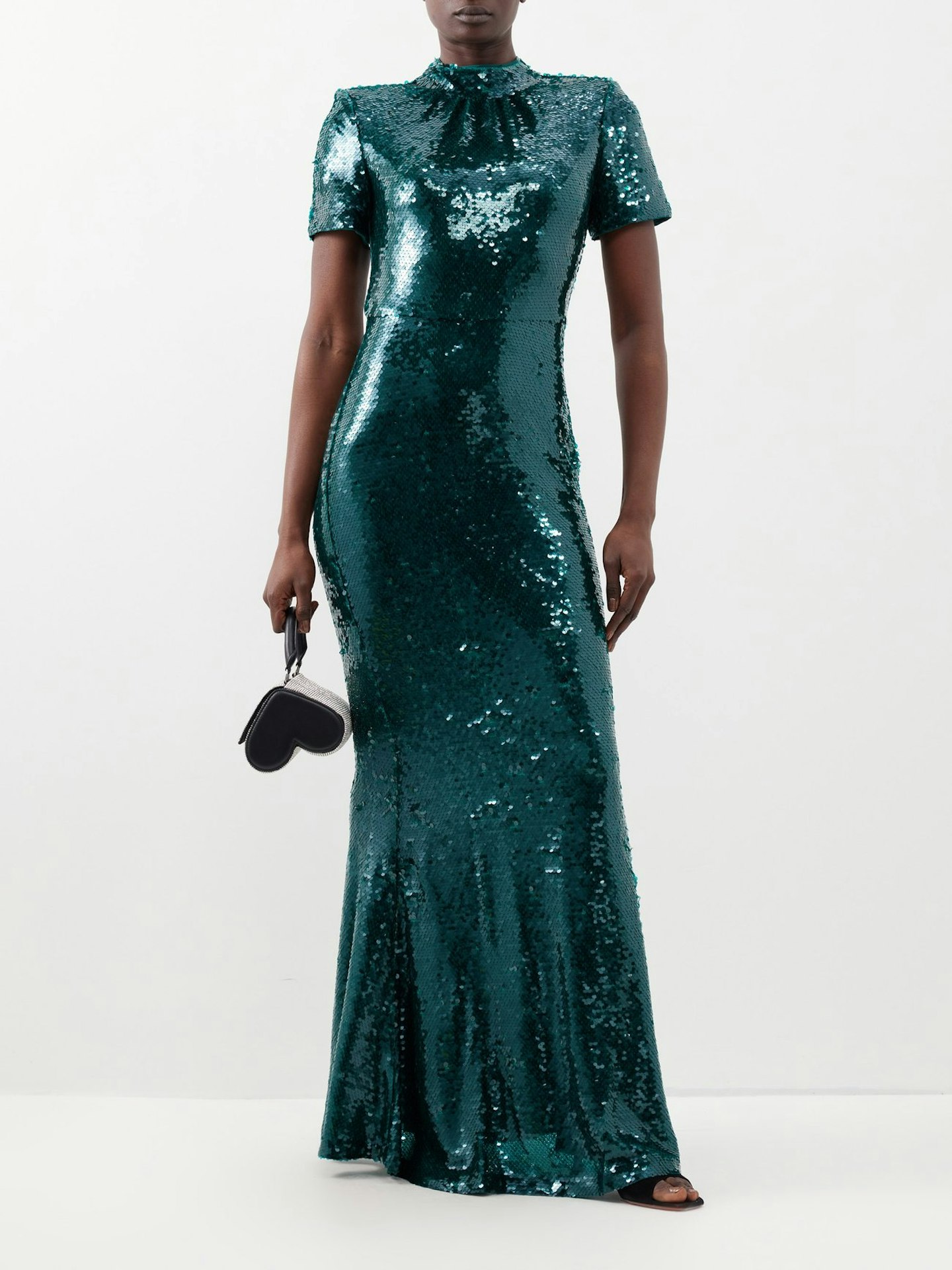 Self-Portrait, Sequinned Gown