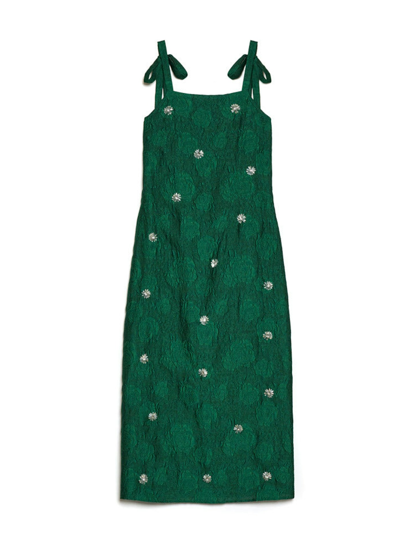 Sister Jane, Dream Cher Jacquard Embellished Dress