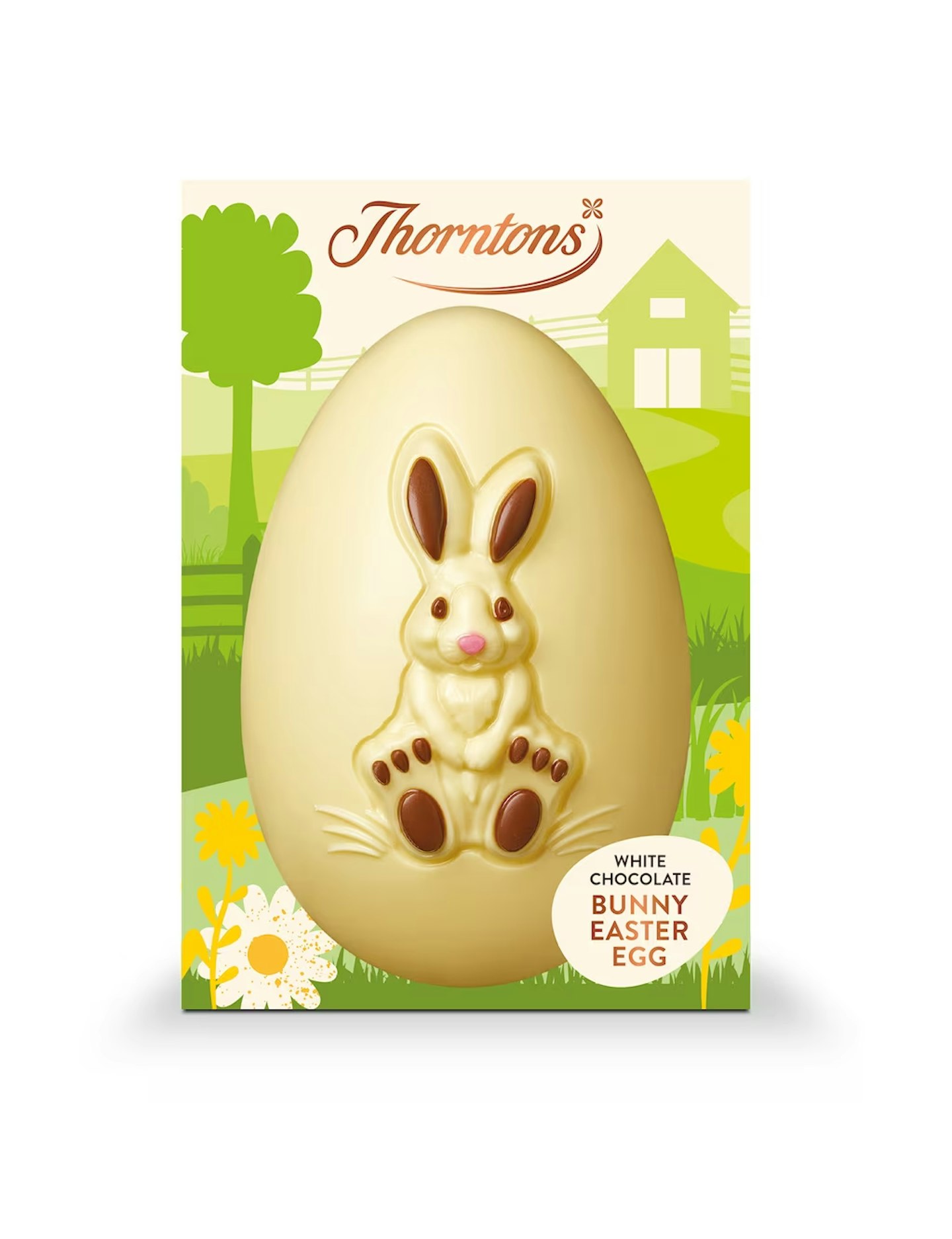 Thorntons White Chocolate Bunny Egg
