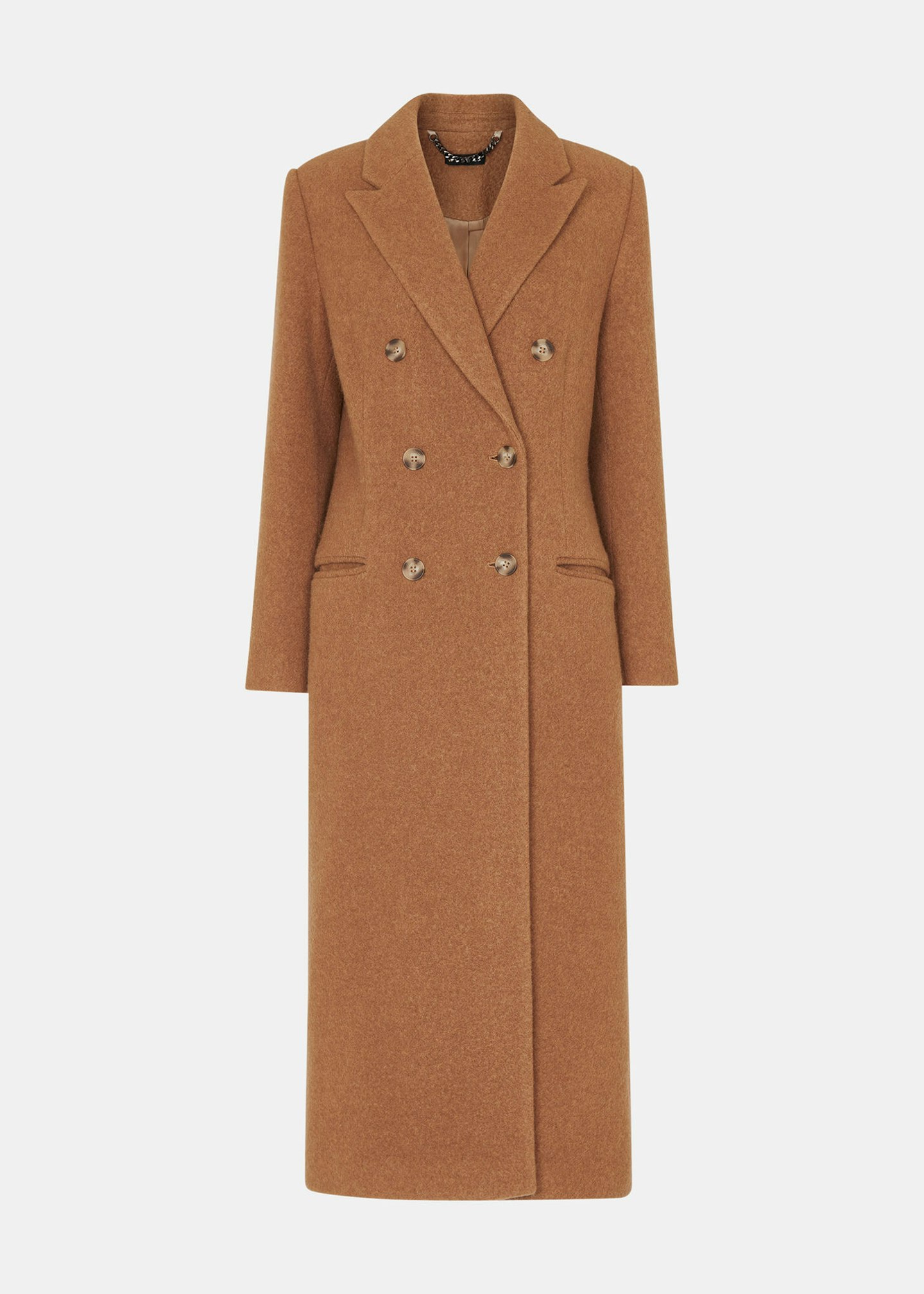 Whistles, Textured Wool-Blend Coat