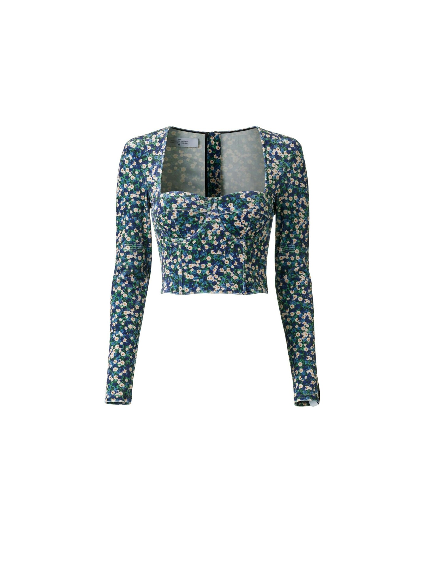 rokh h&m floral top 