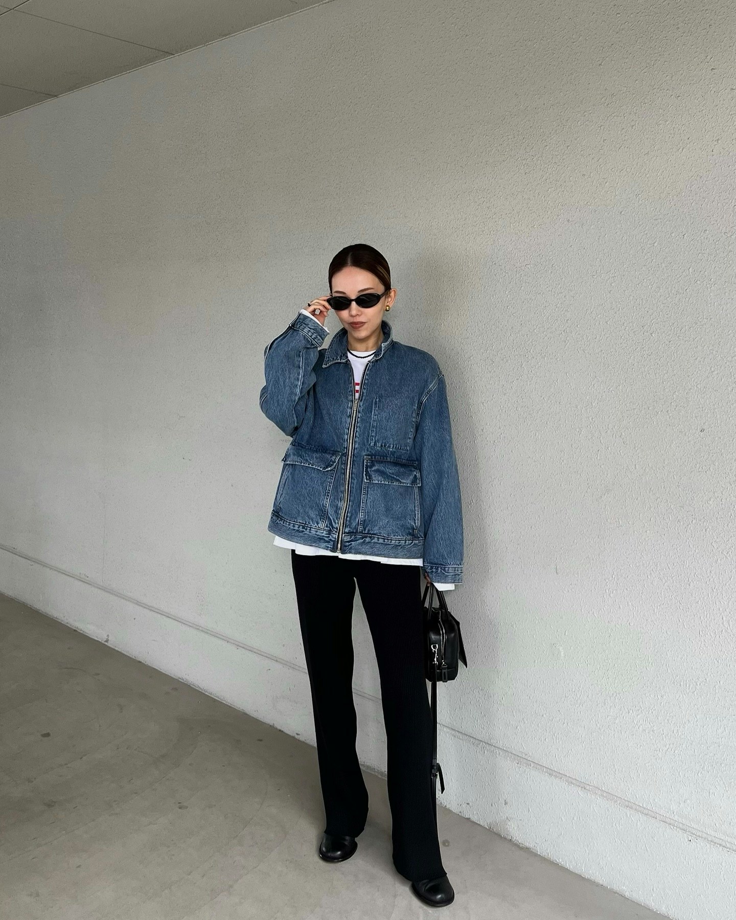 H&M denim jacket spring jackets
