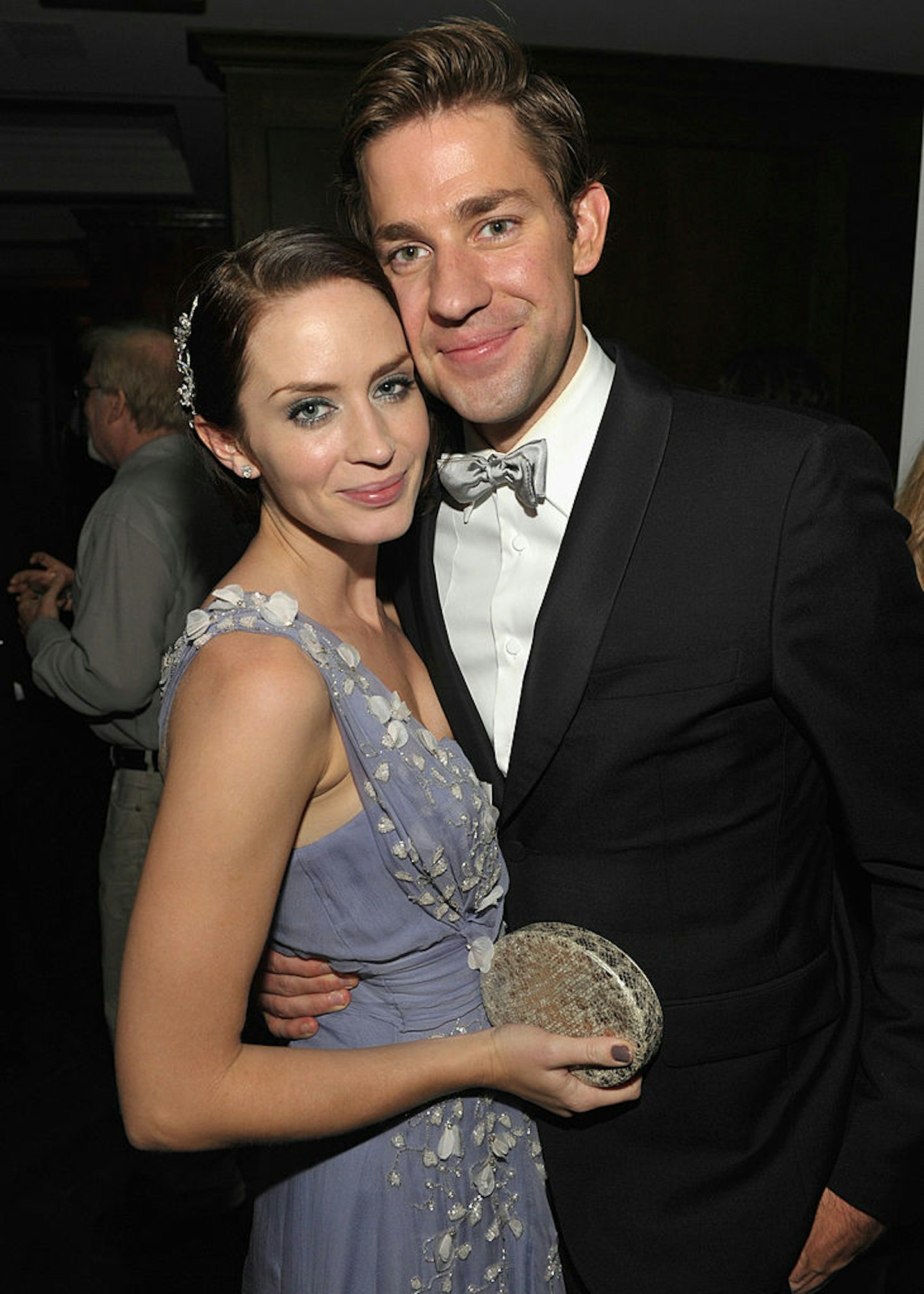 Emily Blunt and actor John Krasinski