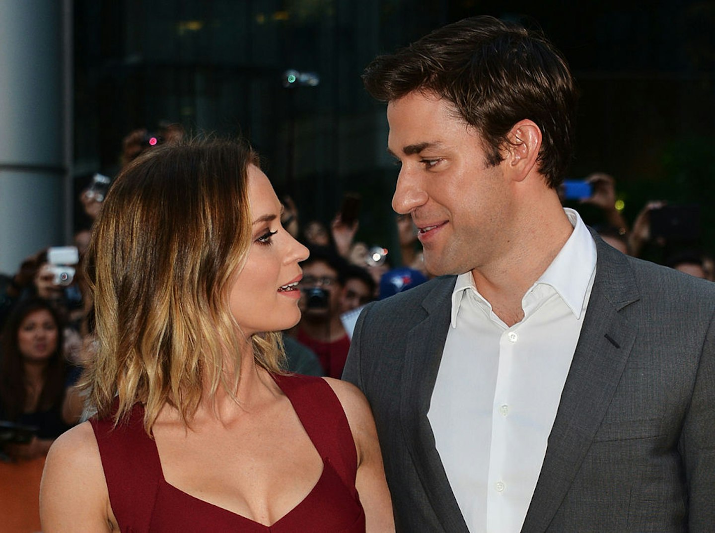 Emily Blunt and husband actor John Krasinski