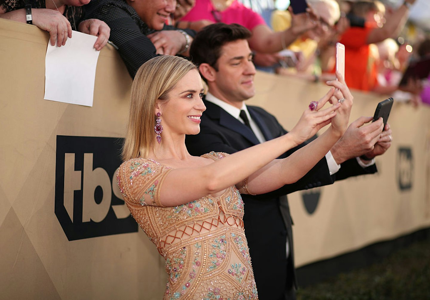 Emily Blunt and John Krasinski