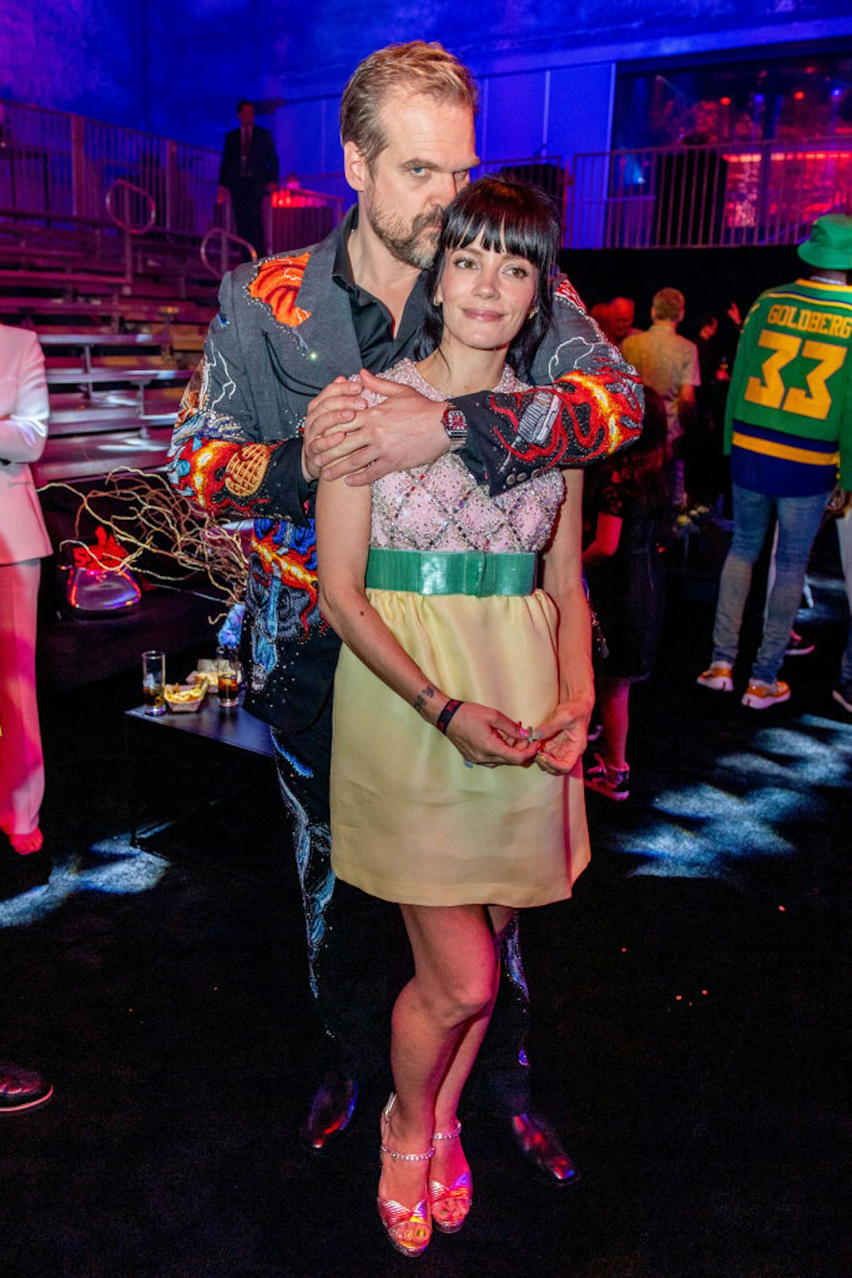 David Harbour Lily Allen Kids