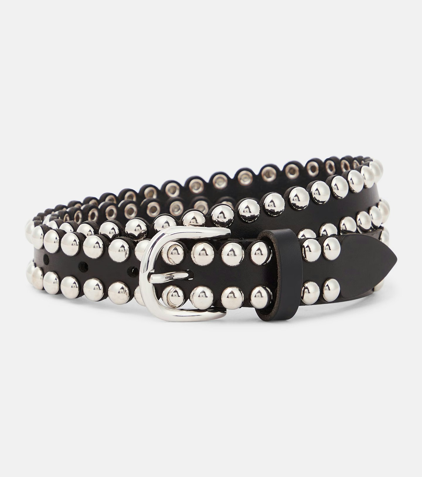 isabel marant studded belt stud trend