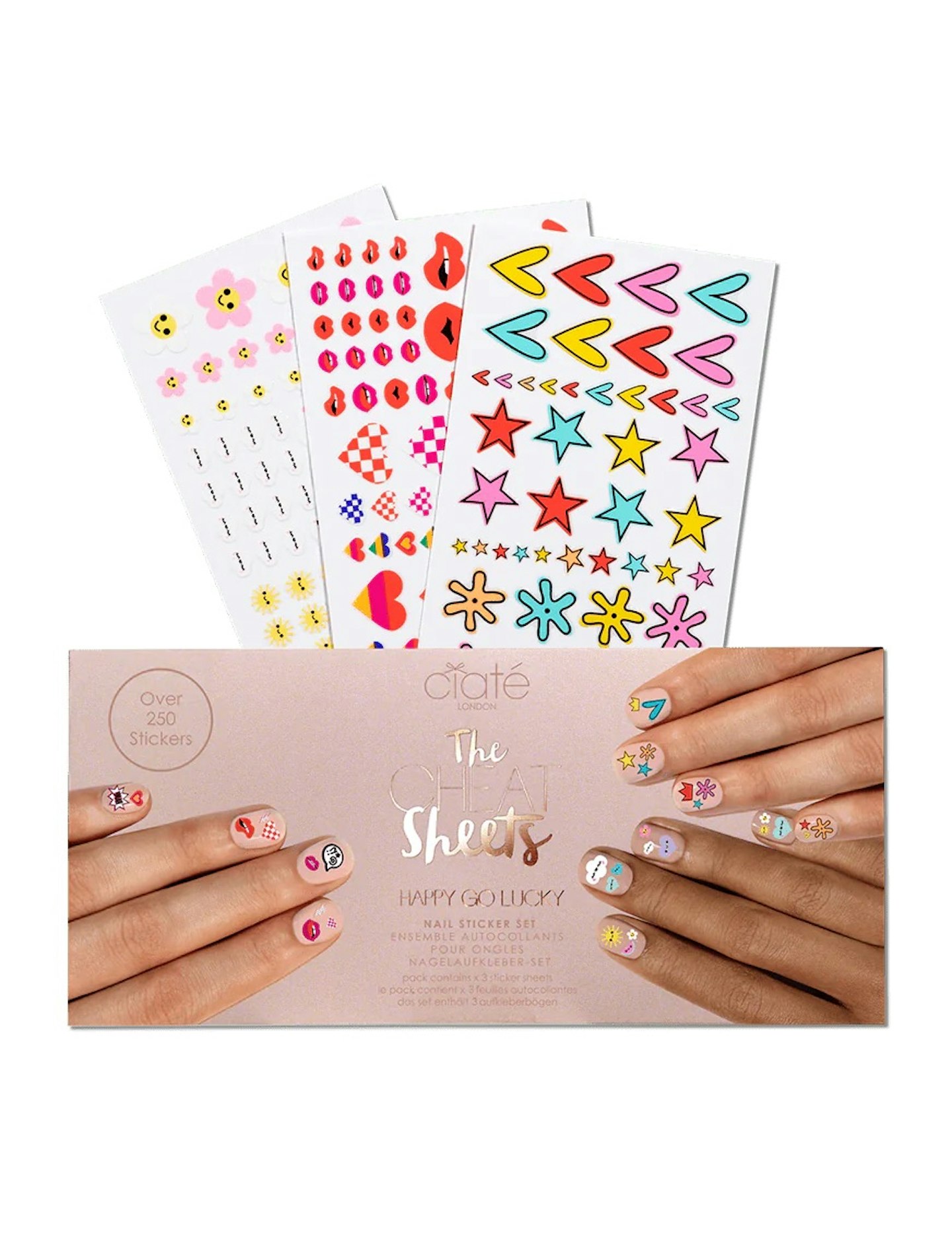Ciaté The Cheat Sheets Happy Go Lucky Nail Stickers
