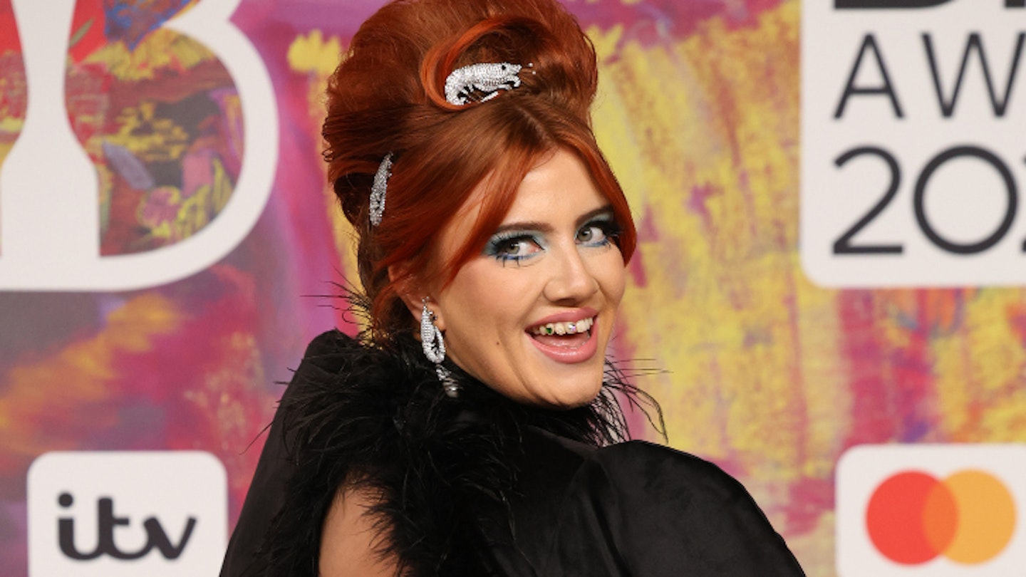 Singer CMAT at the Brit Awards