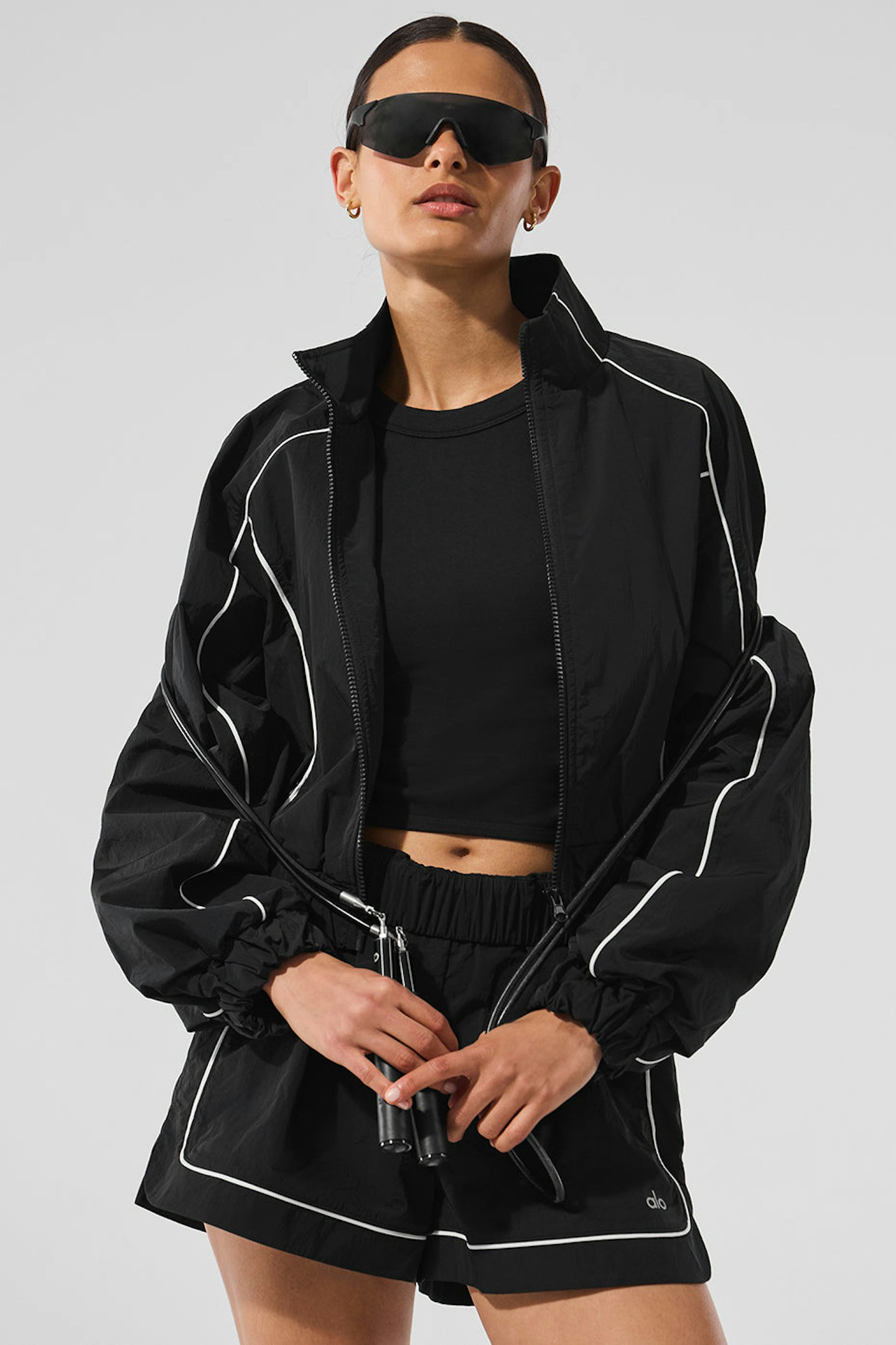 Alo Motivate Full-Zip Track Jacket