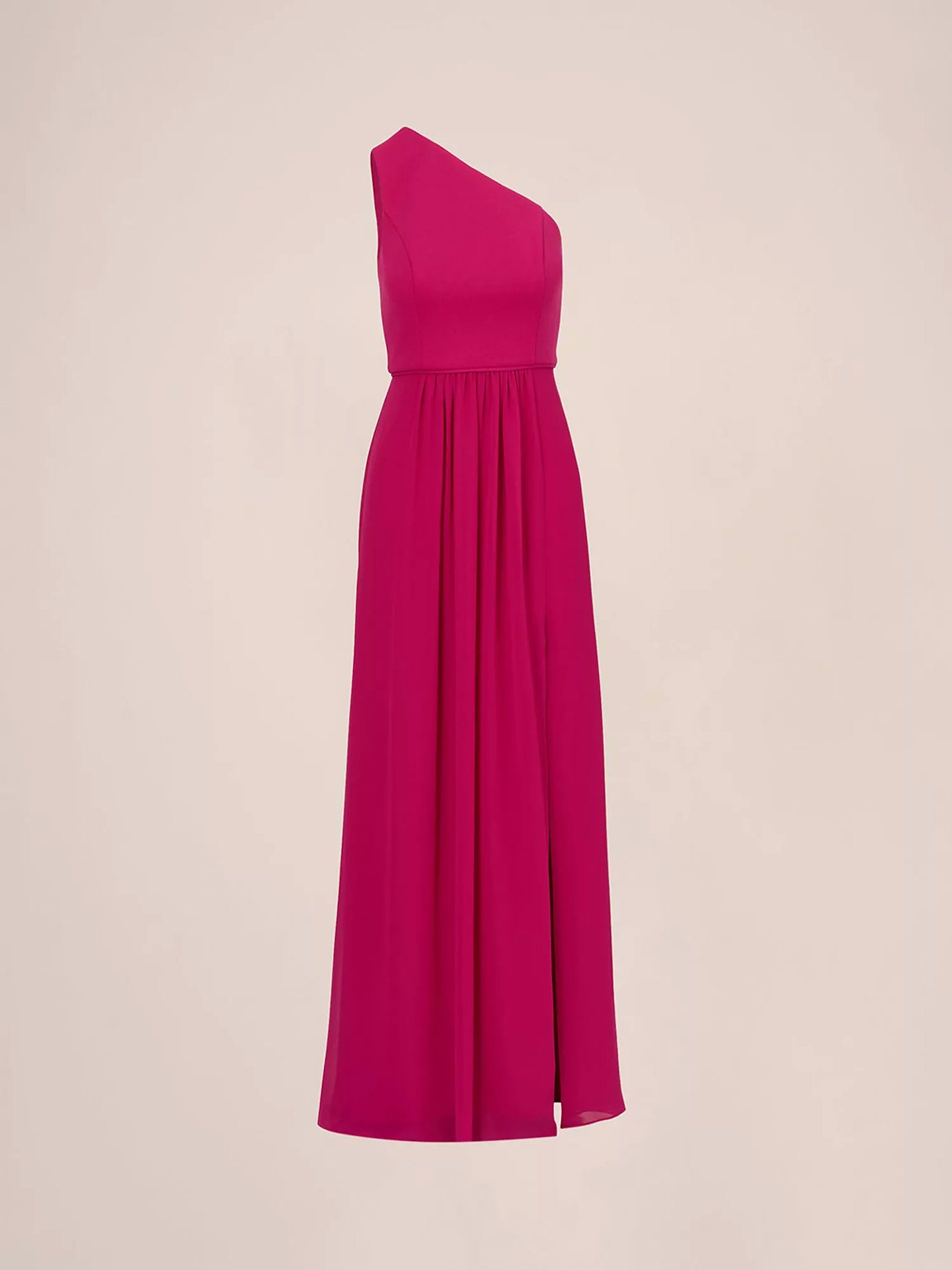 Adrianna Papell, One Shoulder Chiffon Gown