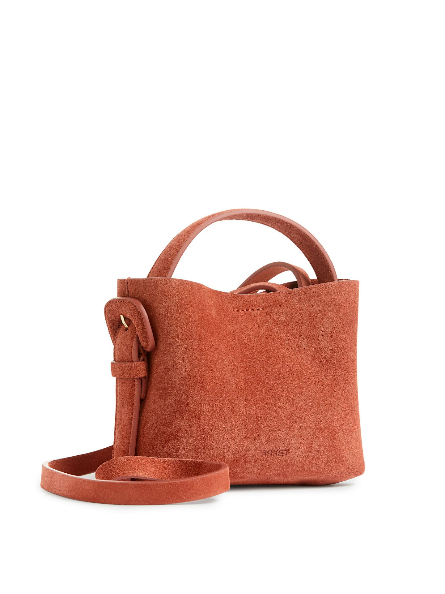 ARKET Suede Crossbody Bag