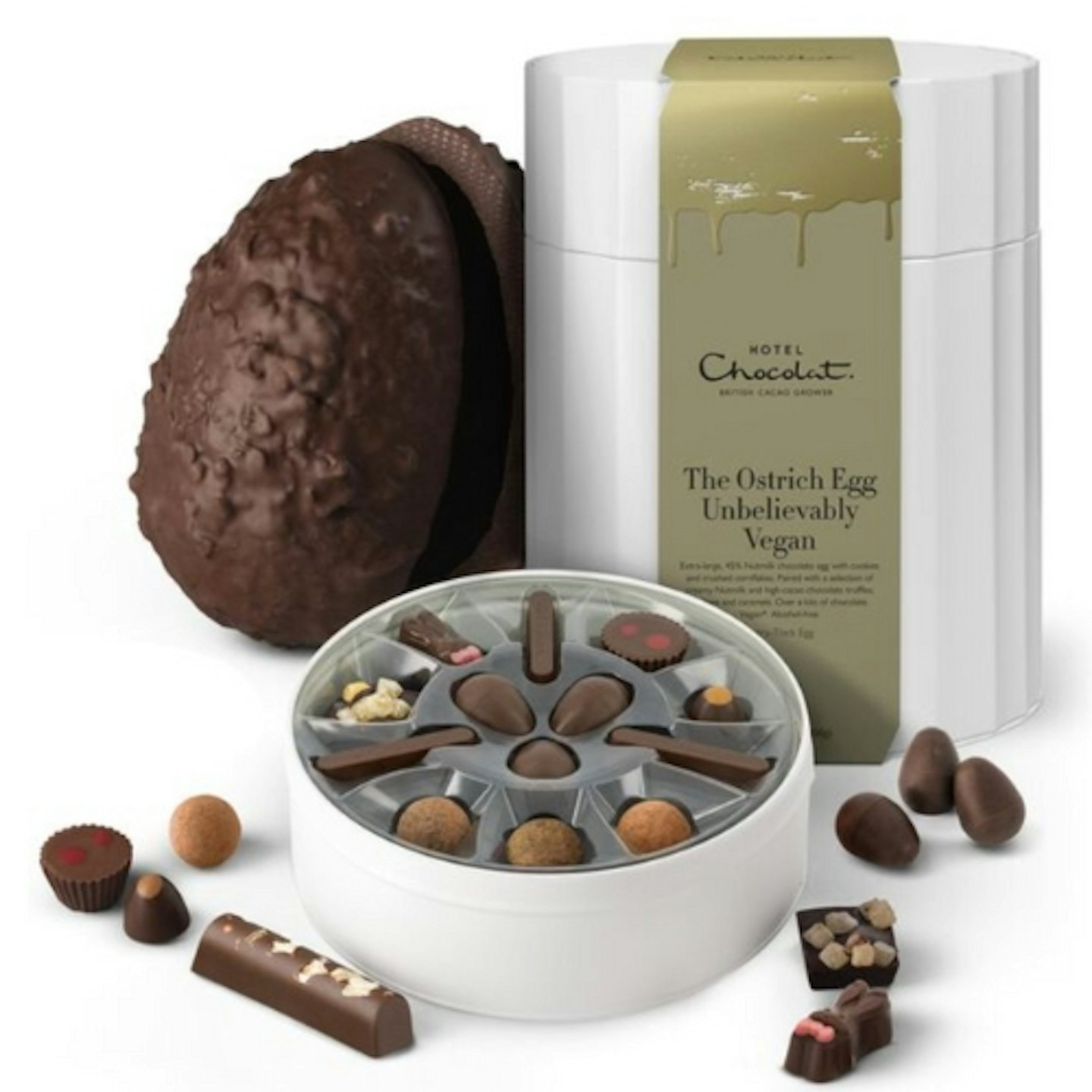 Hotel Chocolat Unbelievably Vegan* Ostrich Easter Egg